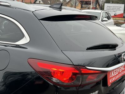 MAZDA 6 Sportkombi 2.2 CD Revolution Top (Automata) Sávtartó Head-up Napfénytető Fehér bőr Tolatókamera F1 Váltó!