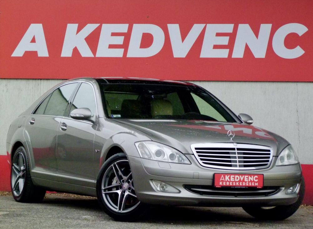 MERCEDES-BENZ S 600 L (Automata) Lang. Brabus kivitel. Designo bőrbelső. Harman/kardon hifi. navi. 4el. fűtött. s