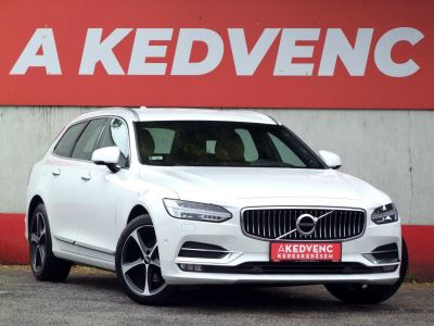 VOLVO V90 2.0 D [D4] Inscription AWD Geartronic LED Memória Navi HUD Tempomat Barna bőr Carplay PDC