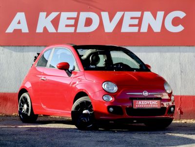 FIAT 500 500C 0.9 TwinAir Turbo Lounge EU6 S Digitklíma Bőr Tolatóradar Multikormány