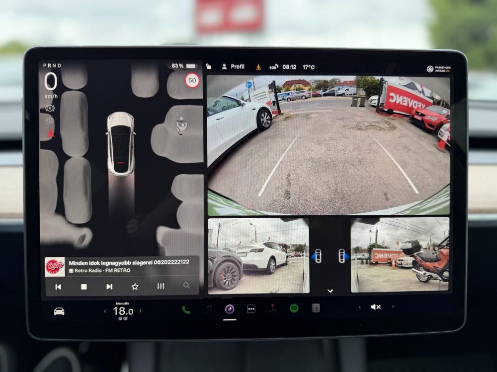 TESLA MODEL Y Performance AWD (Automata) 45e km. AMD Ryzen. mátrix LED. hőszivattyú. teljeskörű garancia!