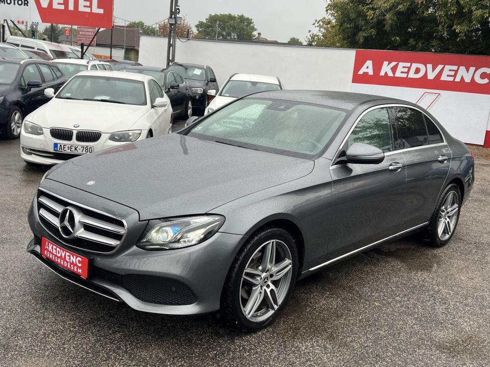 MERCEDES-BENZ E 220 d 9G-TRONIC 134e km. MAGYARORSZÁGI/WIDESCREEN/LED/KAMERA/CARPLAY!