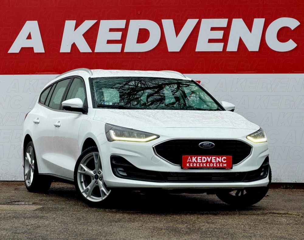 FORD FOCUS 1.0 EcoBoost Titanium Style 19e km. ÁFÁS ÁR! LED Carplay Ülésfűtés Kormányfűtés Táblafelismerő