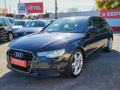 AUDI A6 Avant 3.0 V6 TDI DPF quattro Tiptronic ic S-line Xenon Tempomat Navi Panoráma Ülésfűtés Szervizelt!