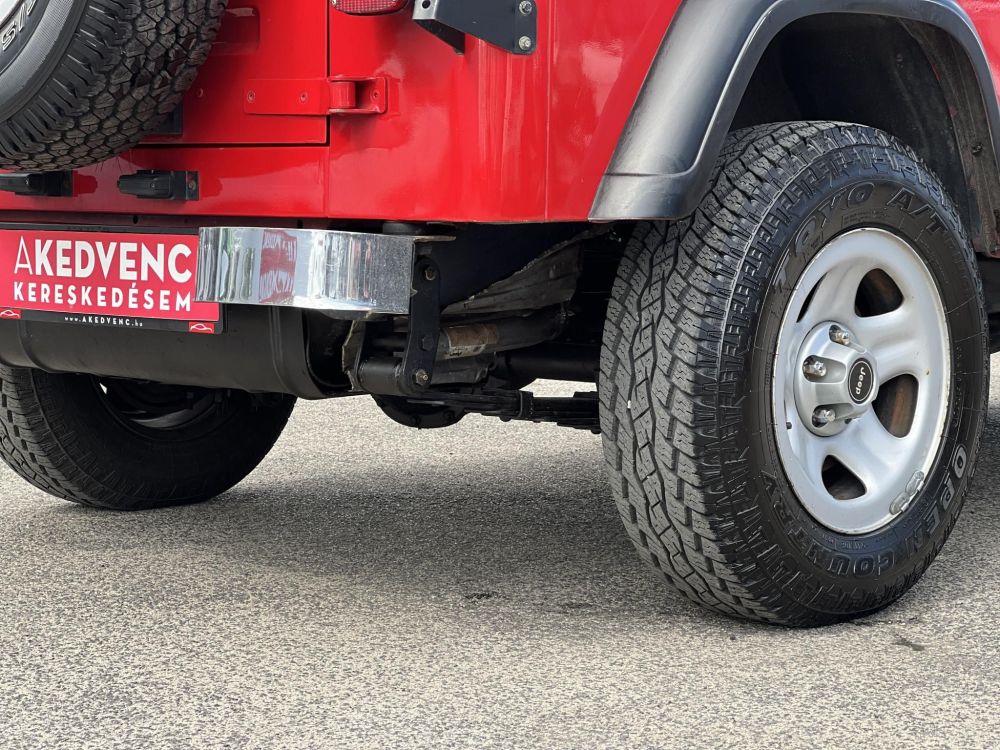 JEEP WRANGLER Hard Top 2.5 Nagyon szép karosszéria. európai kivitel. karbantartott