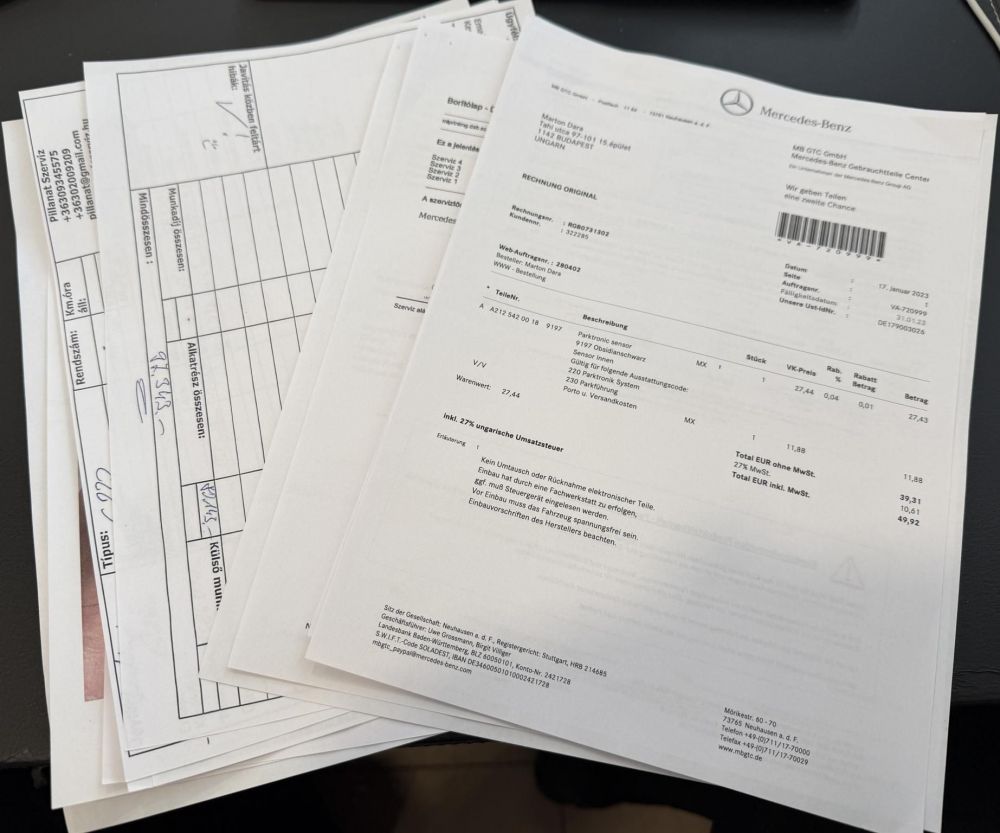 MERCEDES-BENZ C 220 T CDI BlueEFFICIENCY Avantgarde (Automata) Magyarországi Teljes szerviztörténet!