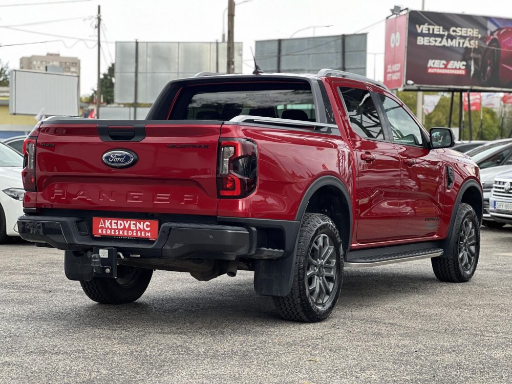 FORD RANGER 3.0 TDCi V6 EcoBlue 4x4 Wildtrak (Automata) ÁFÁS! M.o-i. Márkaszervizelt előélet. 3.5T vonóhorog!