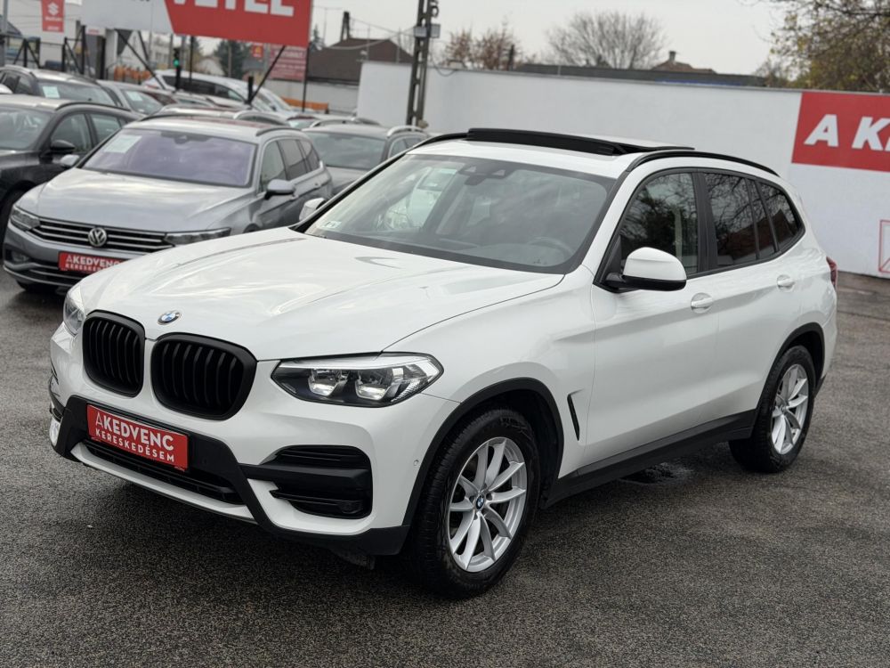 BMW X3 xDrive20d (Automata) M.o-i. Sérülésmentes. Panorámatető. 99e km