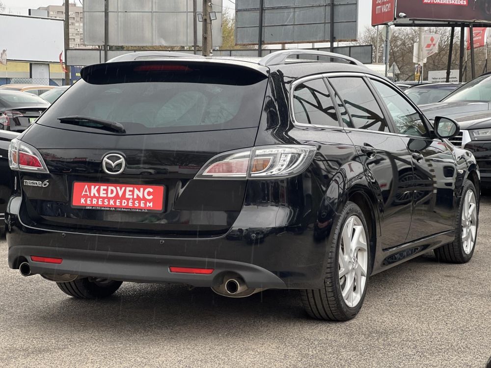 MAZDA 6 Sportkombi 2.5 GTA Xenon Keyless Ülésfűtés Navi BOSE Téli-nyári kerék szett!