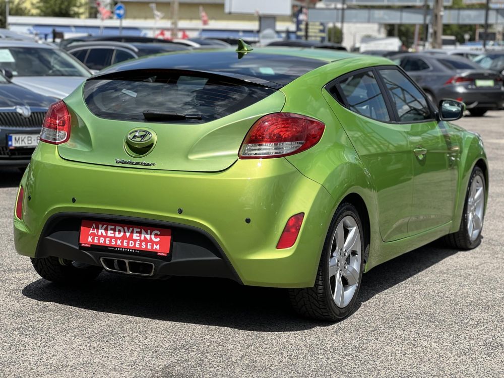 HYUNDAI VELOSTER 1.6 GDI Life klíma. tolatóradar. bluetooth. 2 gyári kulcs!