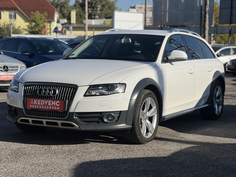 AUDI A4 ALLROAD 3.0 V6 TDI DPF quattro S-tronic Bang & Olufsen. ACC. bi-xenon. barna bőrbelső. téli-nyári kerék szett!