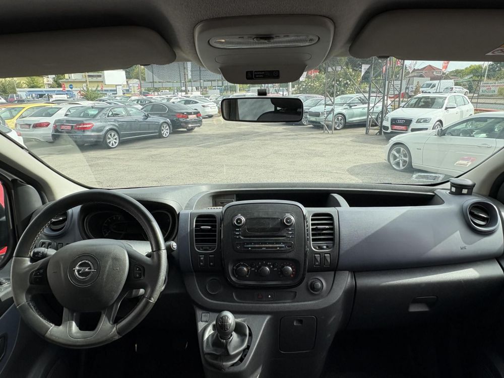 OPEL VIVARO 1.6 CDTI L1H1 2.7t Start-Stop Euro 6 (9 személyes) M.o.-i. 1.tul. Tempomat Klíma Tolatóradar