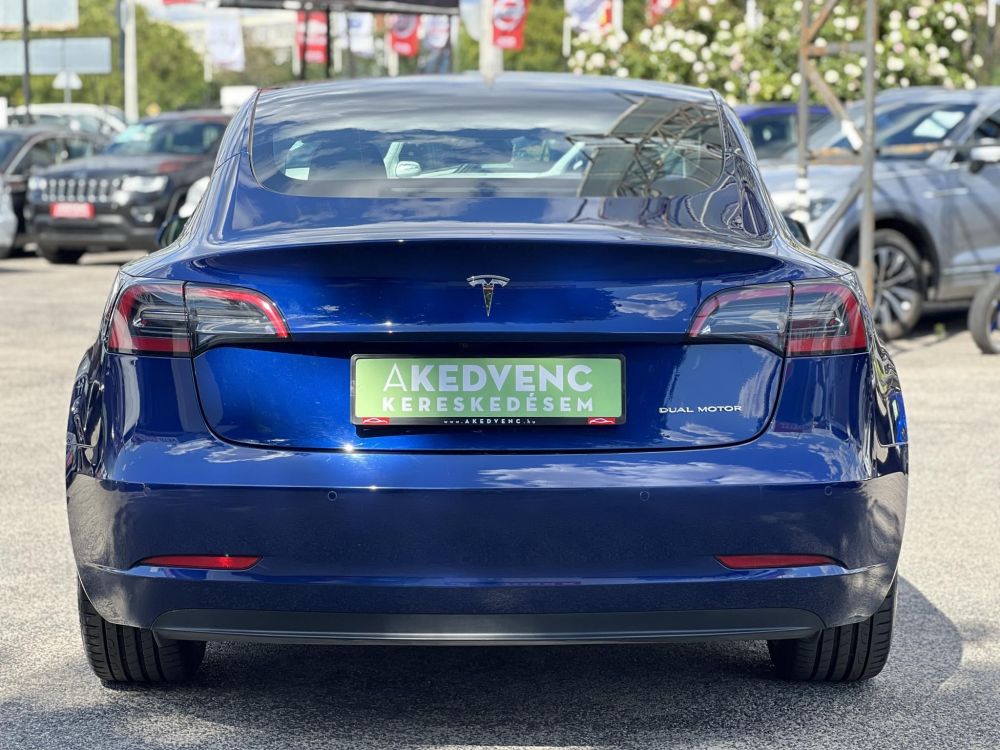 TESLA MODEL 3 Long Range AWD (Automata) 90e km. mátrix LED. hőszivattyú. garanciális!