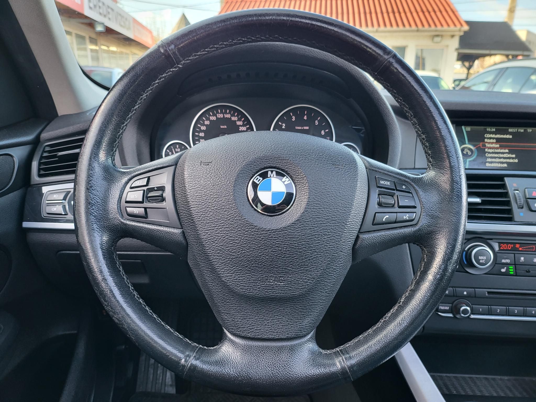 BMW X3 xDrive28i (Automata) Panoráma Tempomat Ülésfűtés Memória Lejtmenet Friss vezérlés!