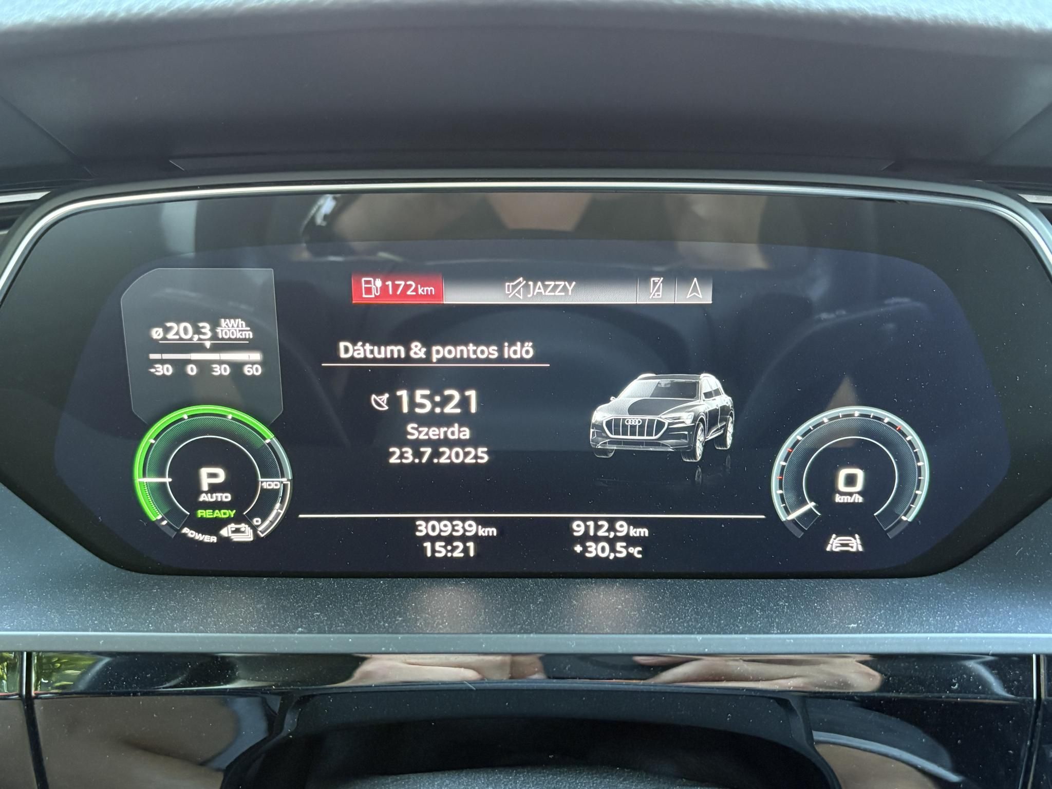 AUDI E-TRON 50 Advanced quattro (Automata) 30e km. LED Ülésfűtés Virtual Cockpit Kamera Keyless Navi 2 gyári kulcs!