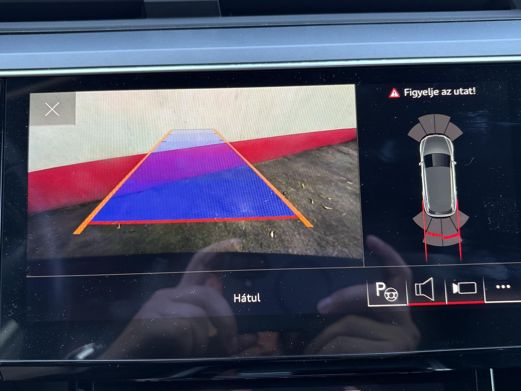 AUDI E-TRON 50 Advanced quattro (Automata) 30e km. LED Ülésfűtés Virtual Cockpit Kamera Keyless Navi 2 gyári kulcs!