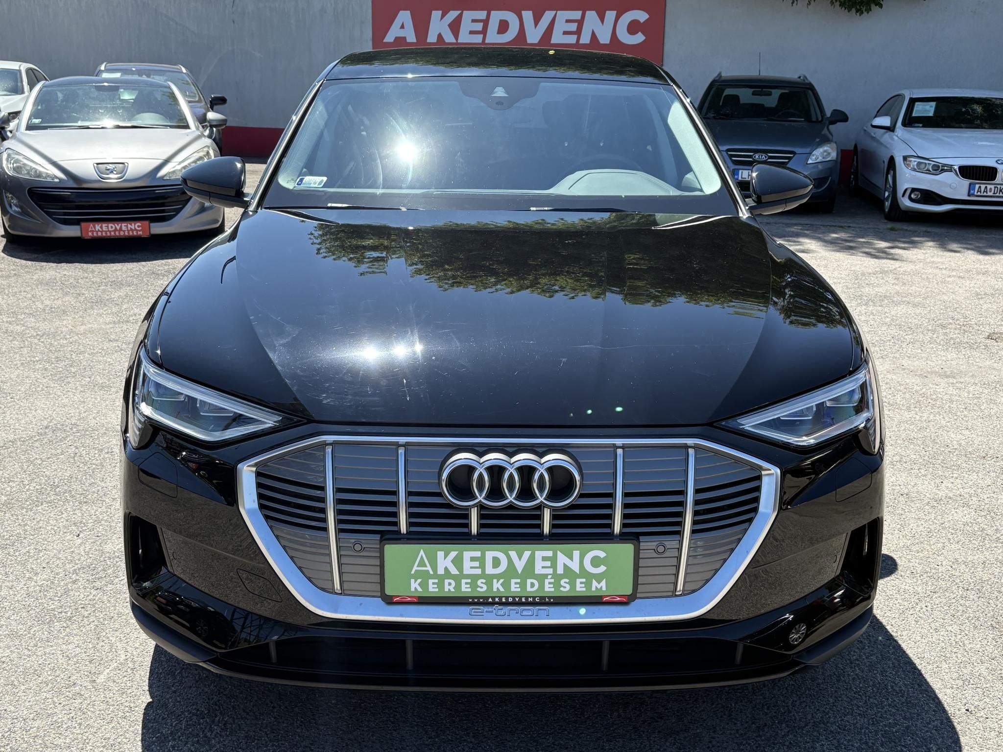 AUDI E-TRON 50 Advanced quattro (Automata) 30e km. LED Ülésfűtés Virtual Cockpit Kamera Keyless Navi 2 gyári kulcs!