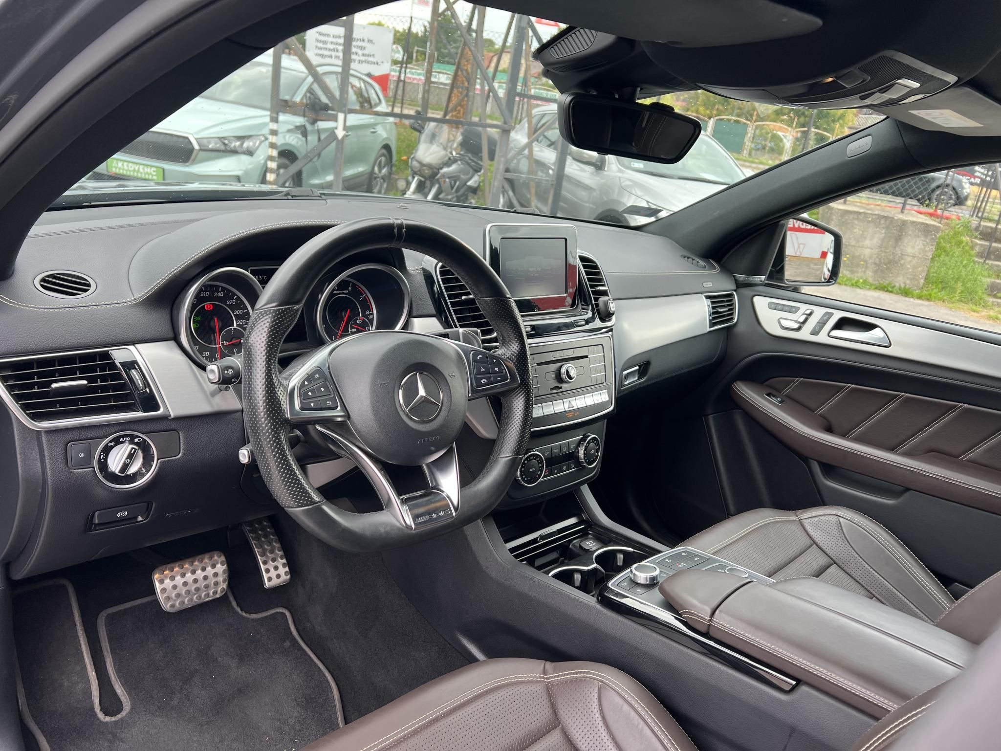 MERCEDES-AMG GLE 63 COUPE BITURBO 77e km. Magyarországi. ÜLÉSHŰTÉS LED HARMAN/KARDON MEMÓRIA