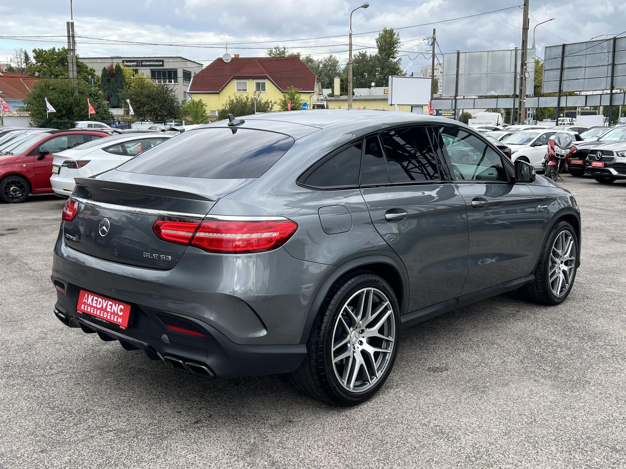MERCEDES-AMG GLE 63 COUPE BITURBO 77e km. Magyarországi. ÜLÉSHŰTÉS LED HARMAN/KARDON MEMÓRIA