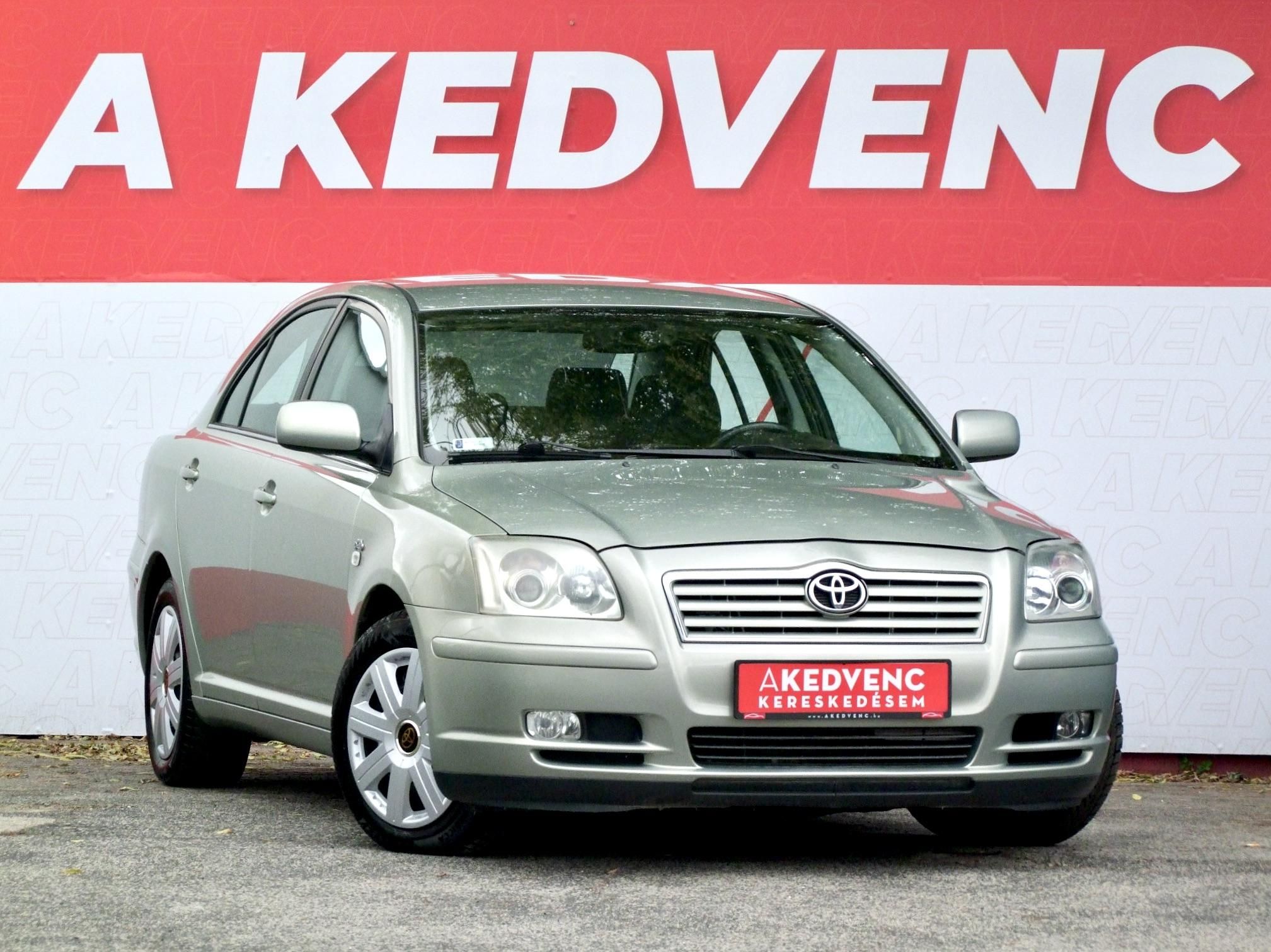 TOYOTA AVENSIS 2.0 D Webasto Ülésfűtés Tempomat Digitklíma