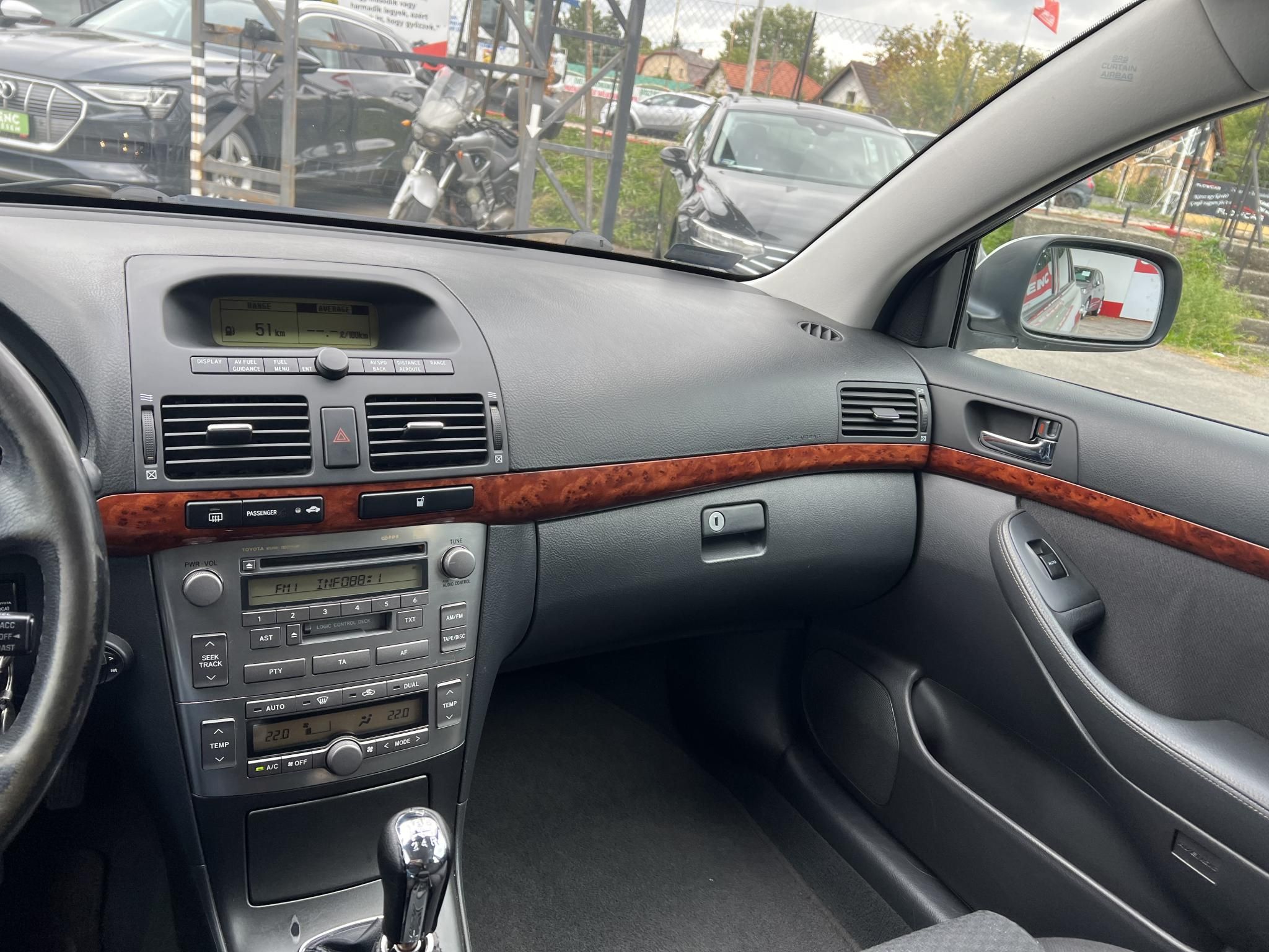 TOYOTA AVENSIS 2.0 D Webasto Ülésfűtés Tempomat Digitklíma
