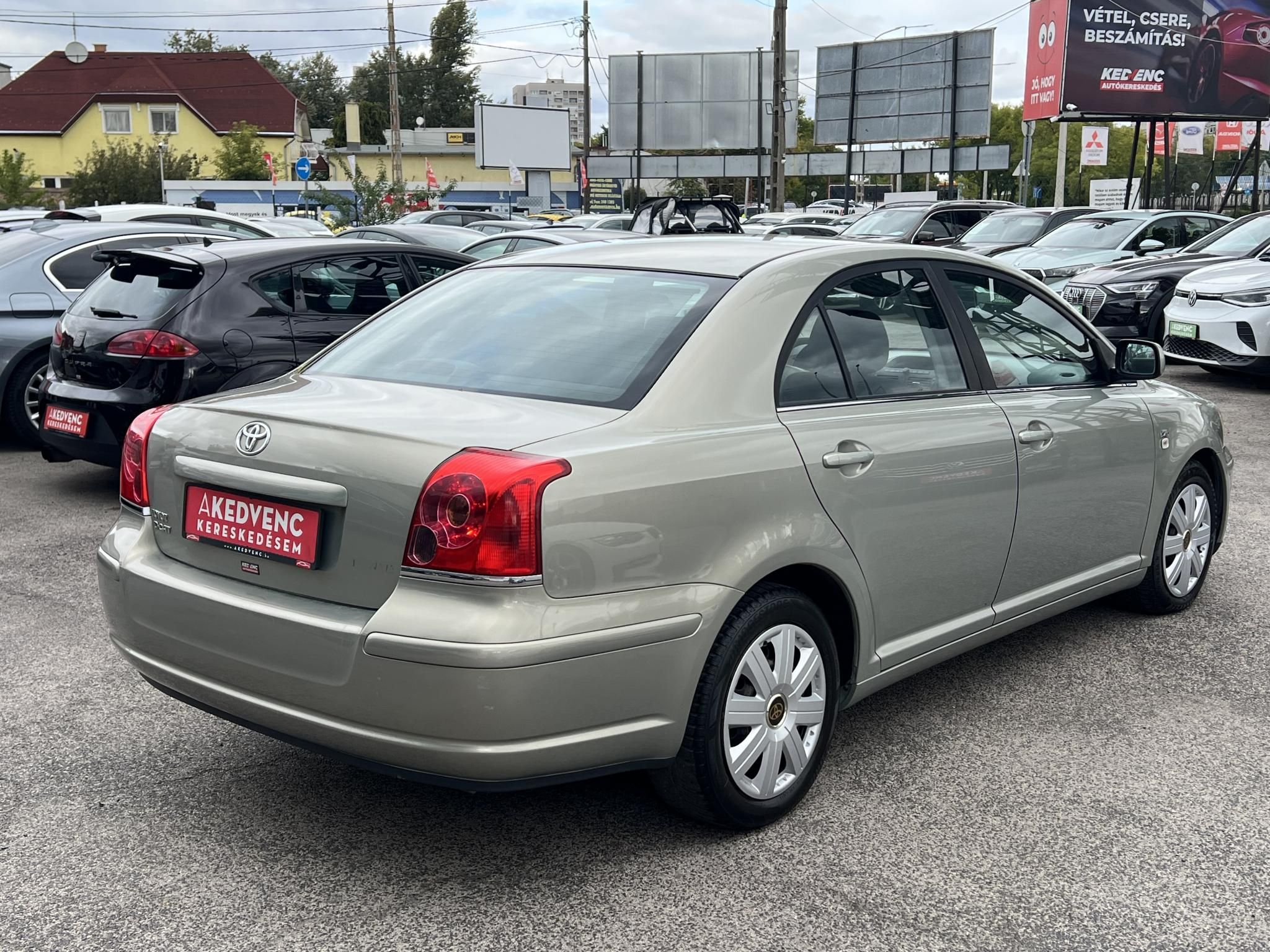 TOYOTA AVENSIS 2.0 D Webasto Ülésfűtés Tempomat Digitklíma