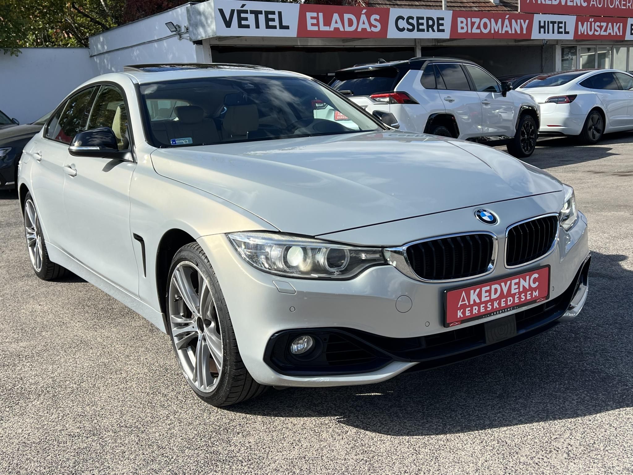 BMW 435d xDrive (Automata) Individual Grand Coupe Napfénytető Harman/Kardon Vajbőr Távtartó Téli-Nyári!