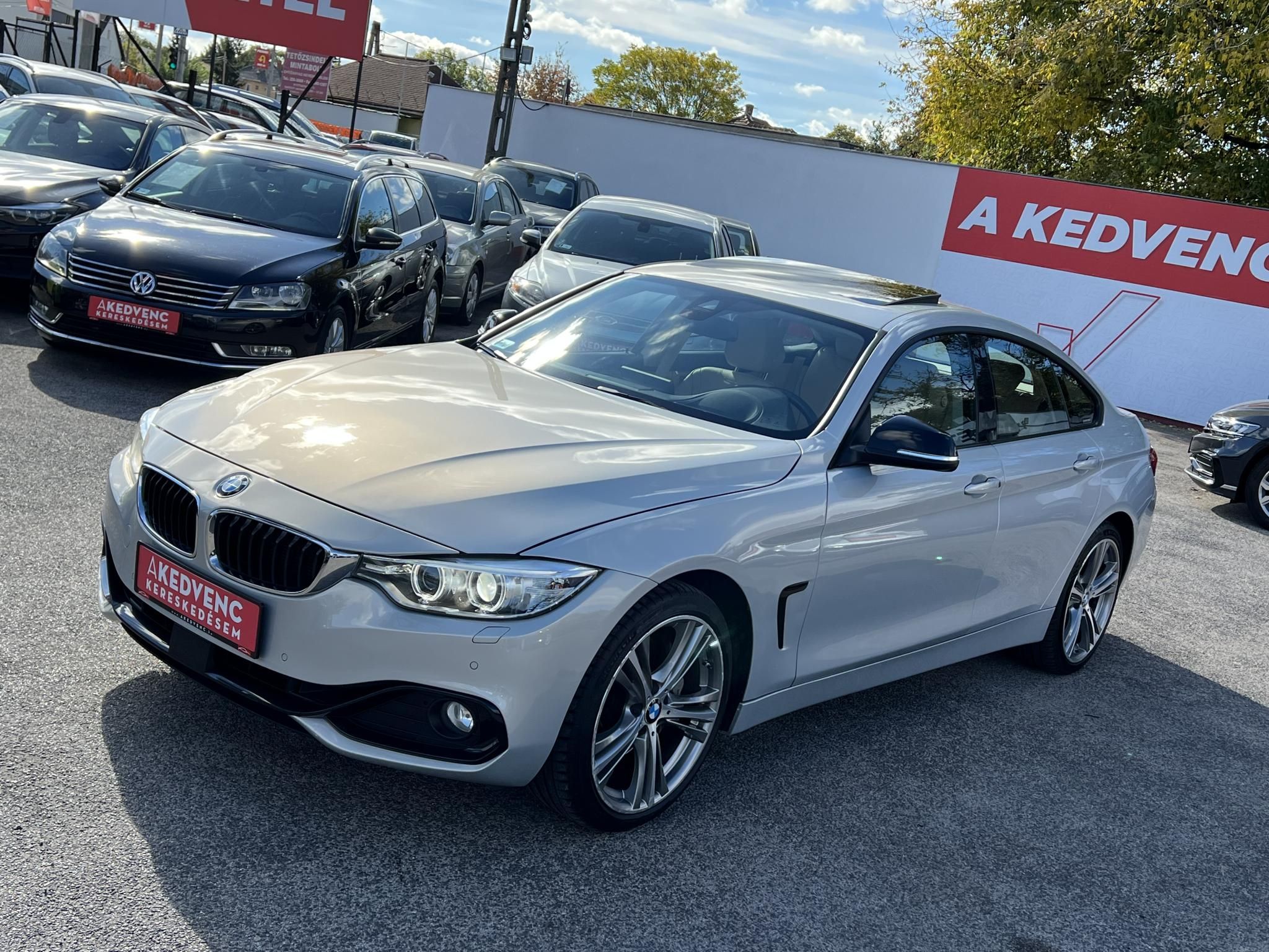 BMW 435d xDrive (Automata) Individual Grand Coupe Napfénytető Harman/Kardon Vajbőr Távtartó Téli-Nyári!