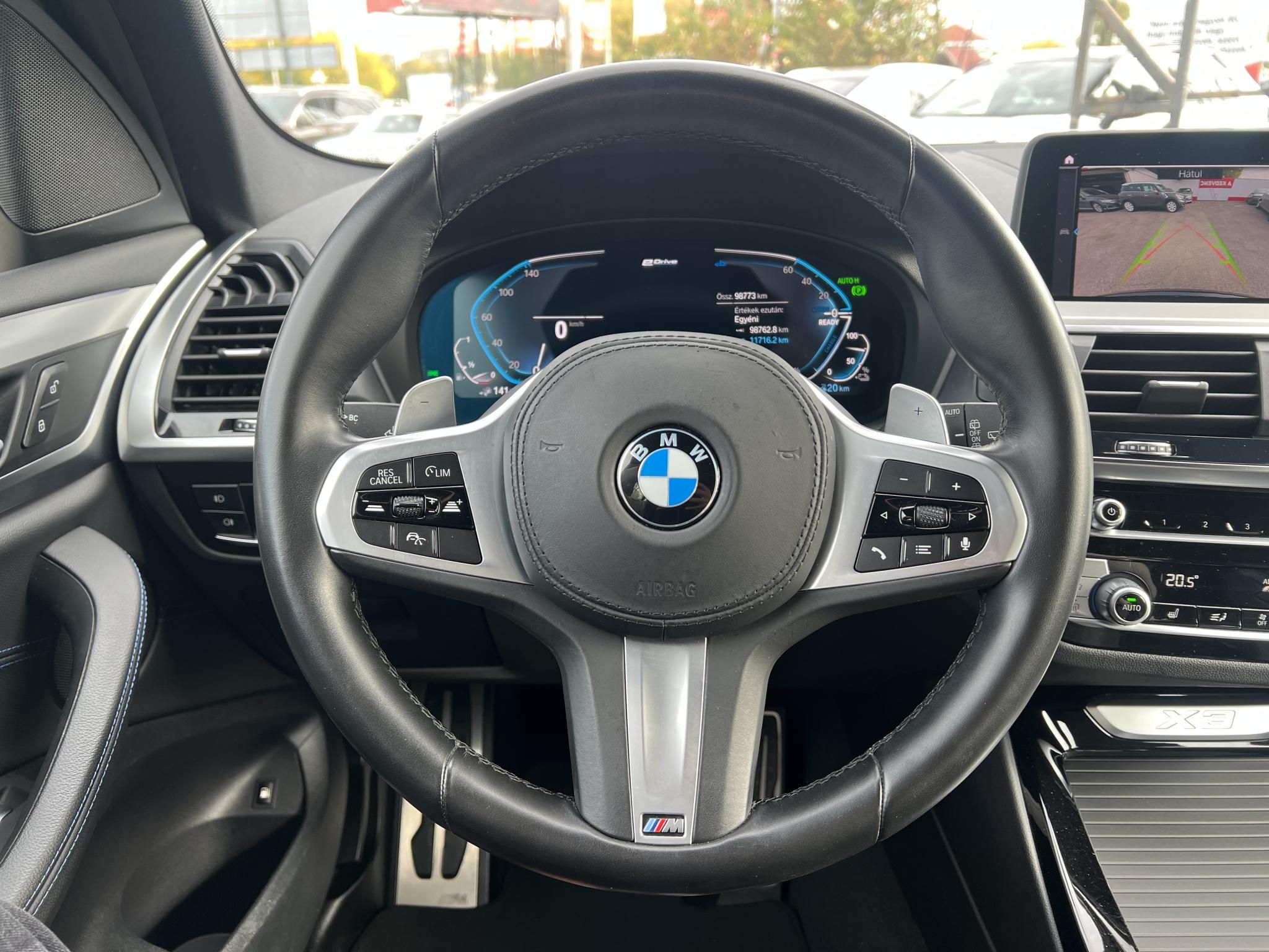 BMW X3 xDrive30e M Sport (Automata) Frissen szervizelt. Adaptív LED 360 kamera HUD Carplay Lejtmenet
