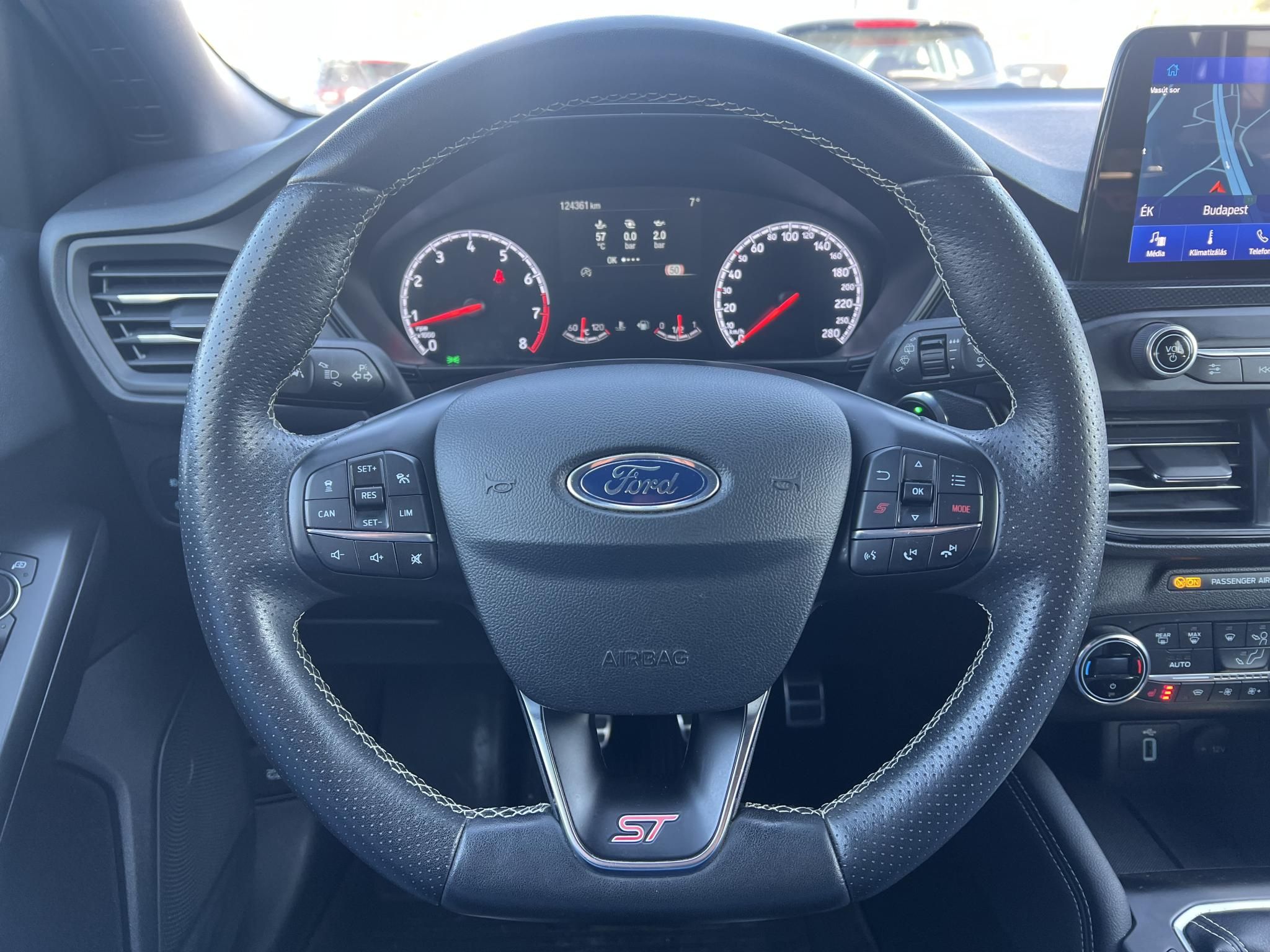 FORD FOCUS 2.3 EcoBoost ST Frissen szervizelt. RECARO. Carplay