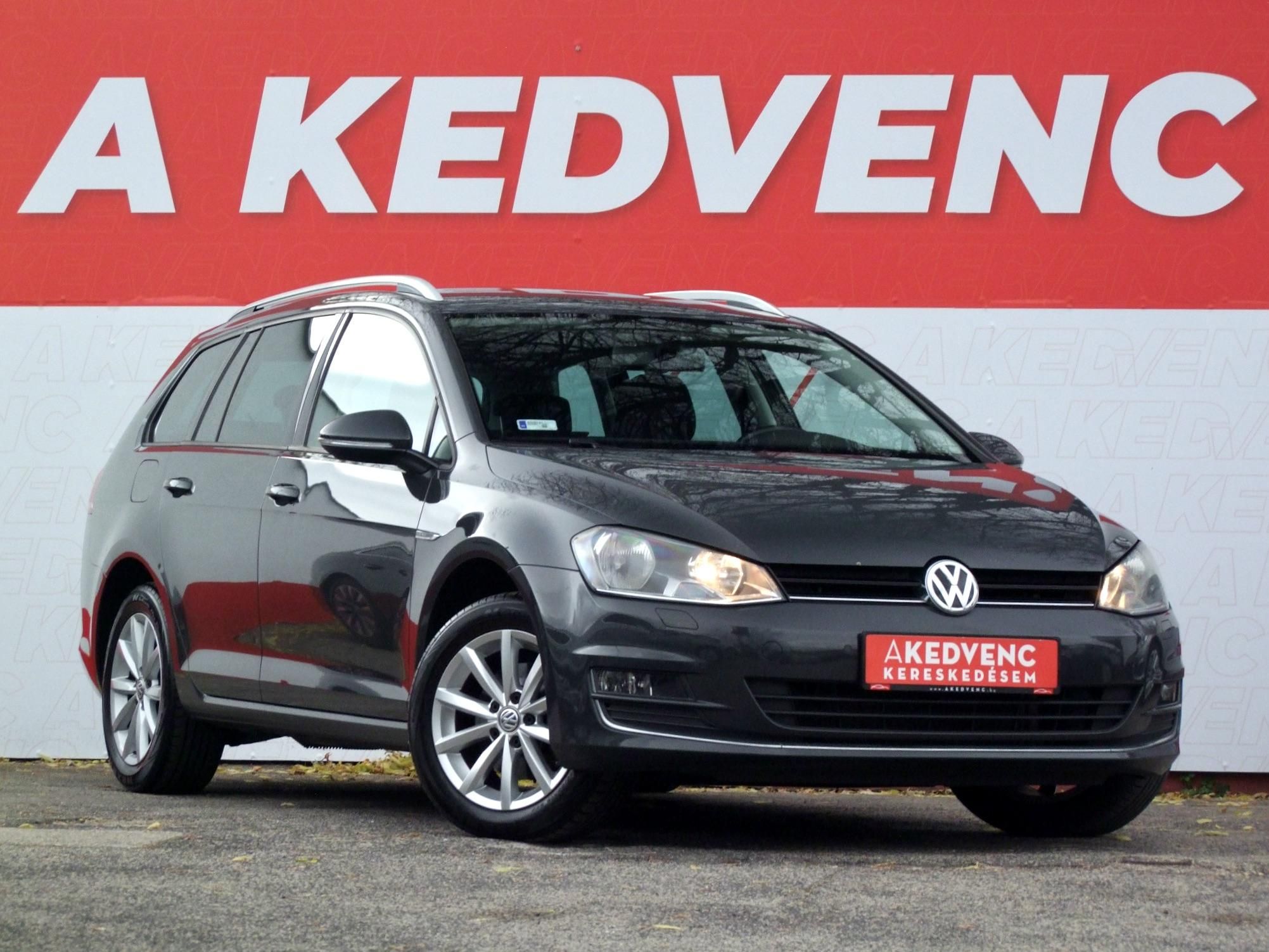 VOLKSWAGEN GOLF VII Variant 2.0 TDI BMT Comfortline Euro 6 Lounge Tempomat Digitklíma Ülésfűtés Bluetooth