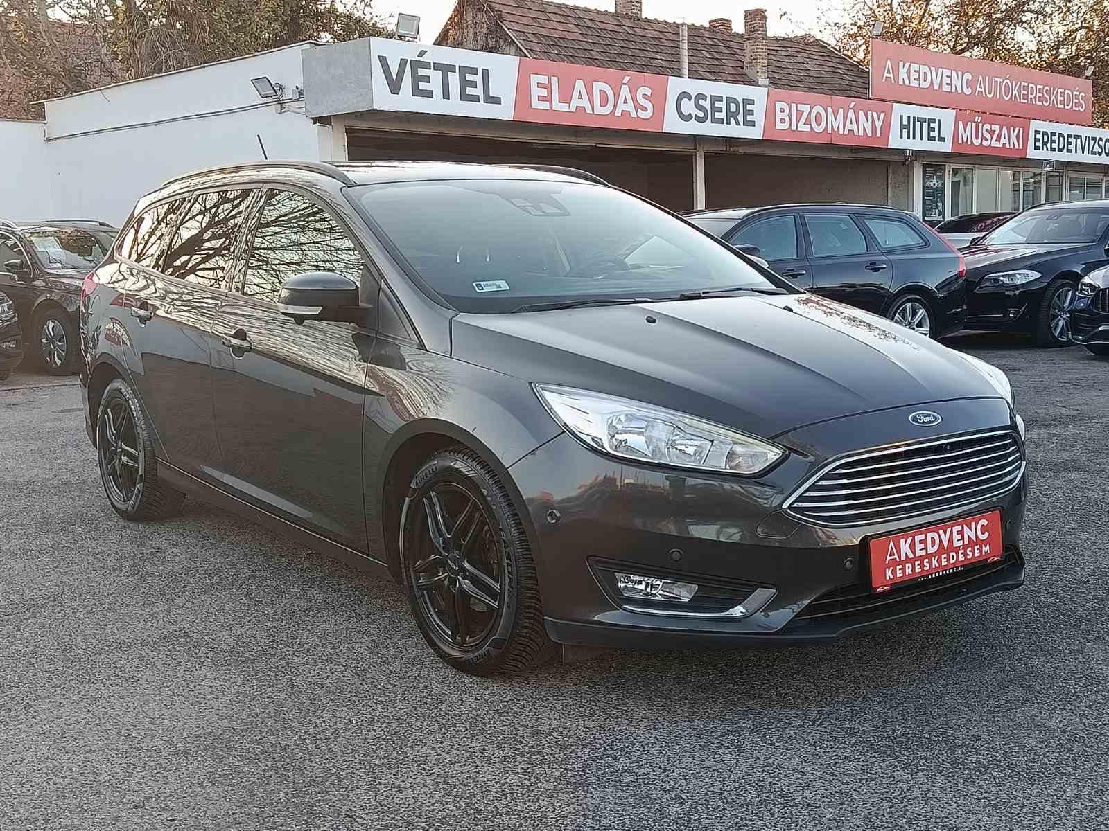 FORD FOCUS 1.0 EcoBoost Technology S S Klíma Tempomat Bluetooth Carplay Parkolóasszisztens 360 kamera!