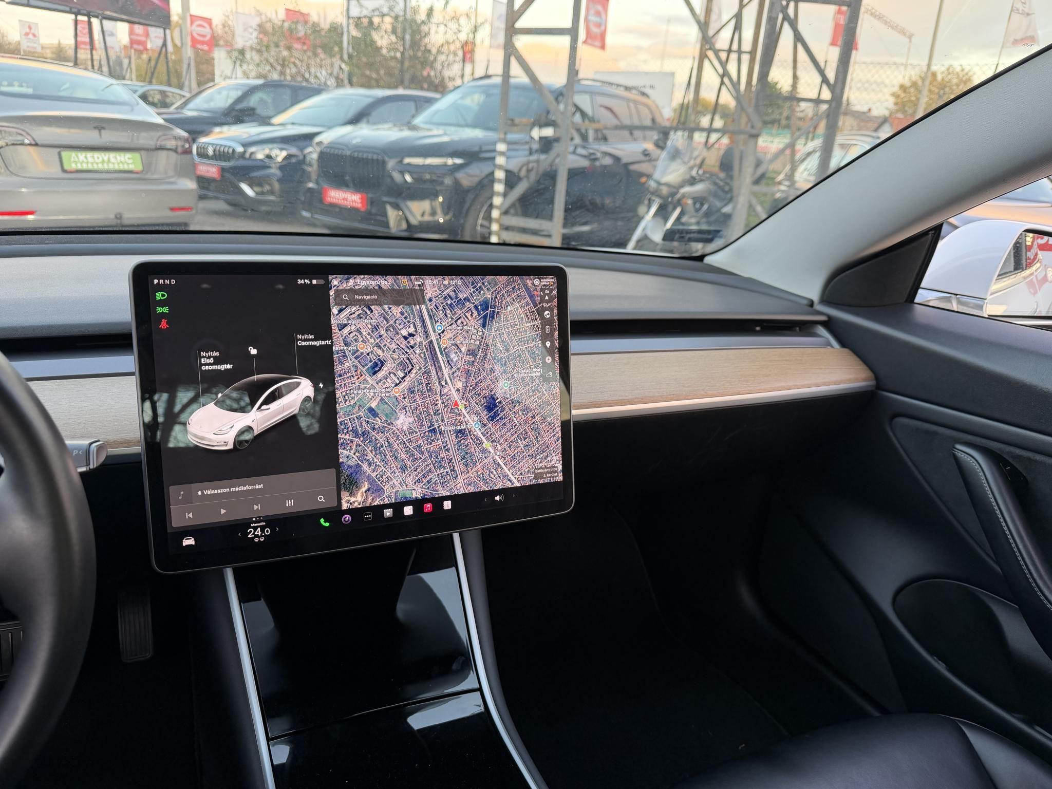 TESLA MODEL 3 Long Range AWD (Automata) Azonnal elvihető. Magyar rendszámos!