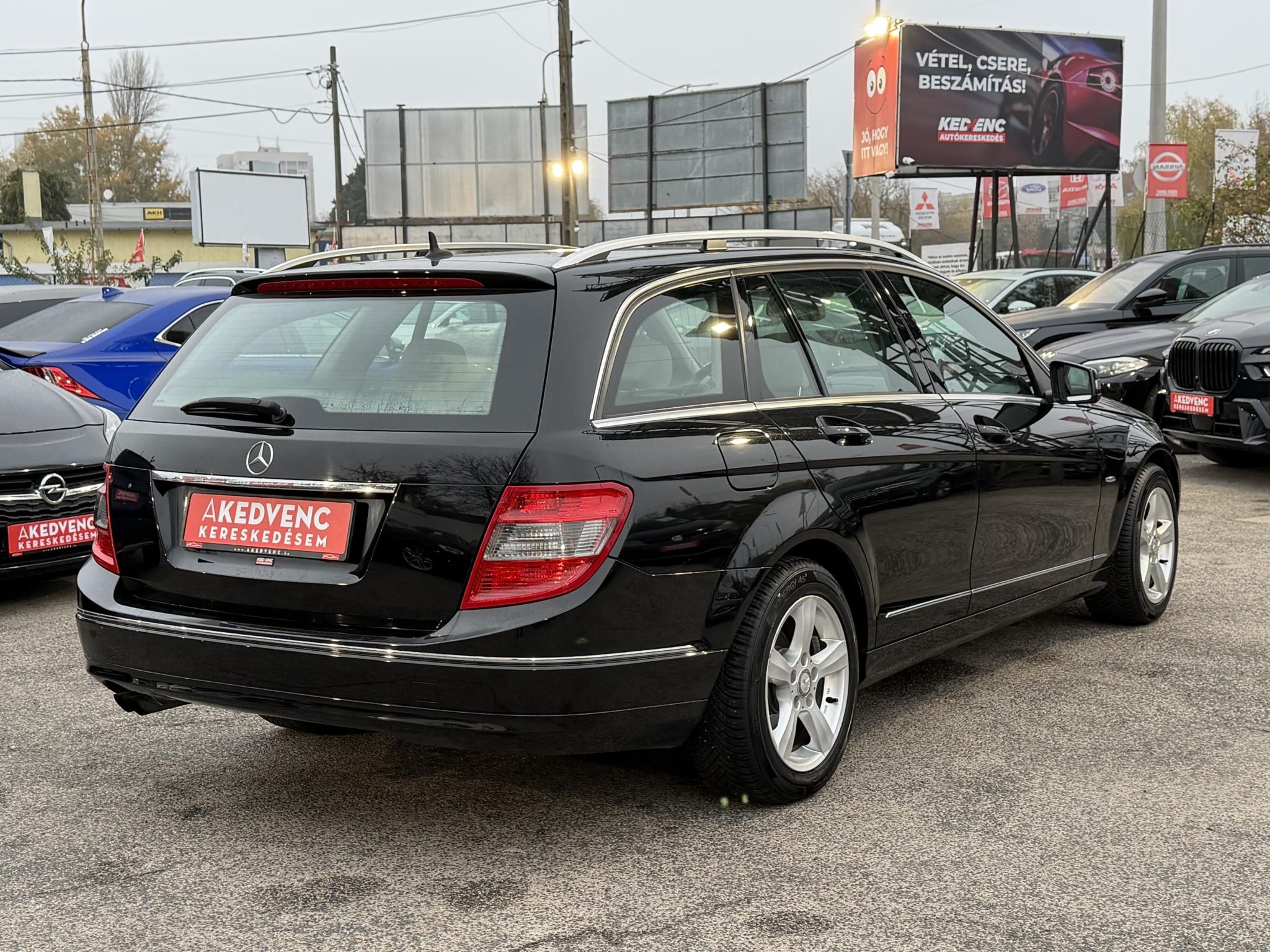 MERCEDES-BENZ C 200 T CDI Avantgarde 146e km. faberakás. világos belső!