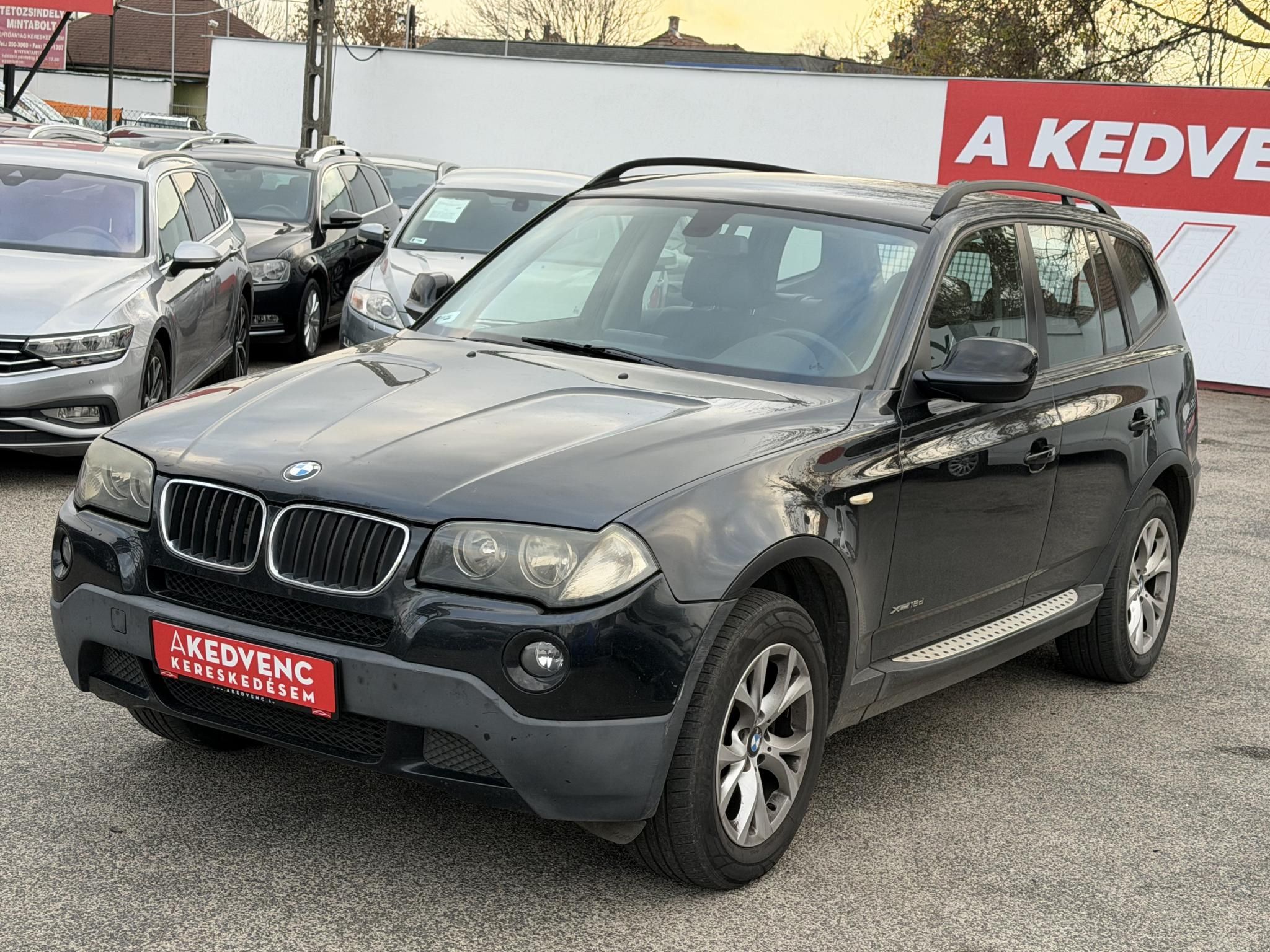 BMW X3 xDrive18d Vezérlés cserélve. Új kuplung. Vonóhorog!