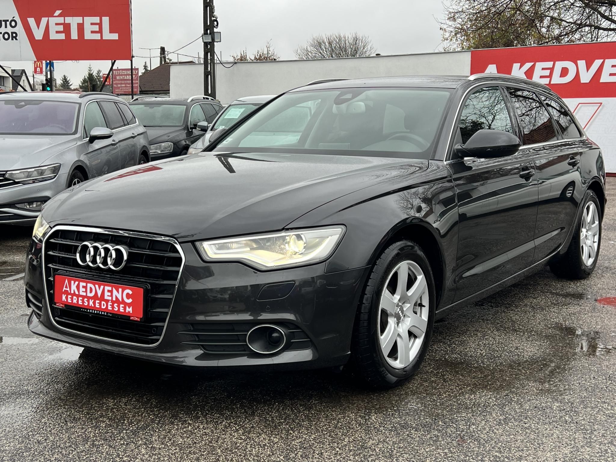AUDI A6 Avant 2.0 TFSI multitronic ACC Xenon Navi Memória Kamera Vezetett szervizkönyv!