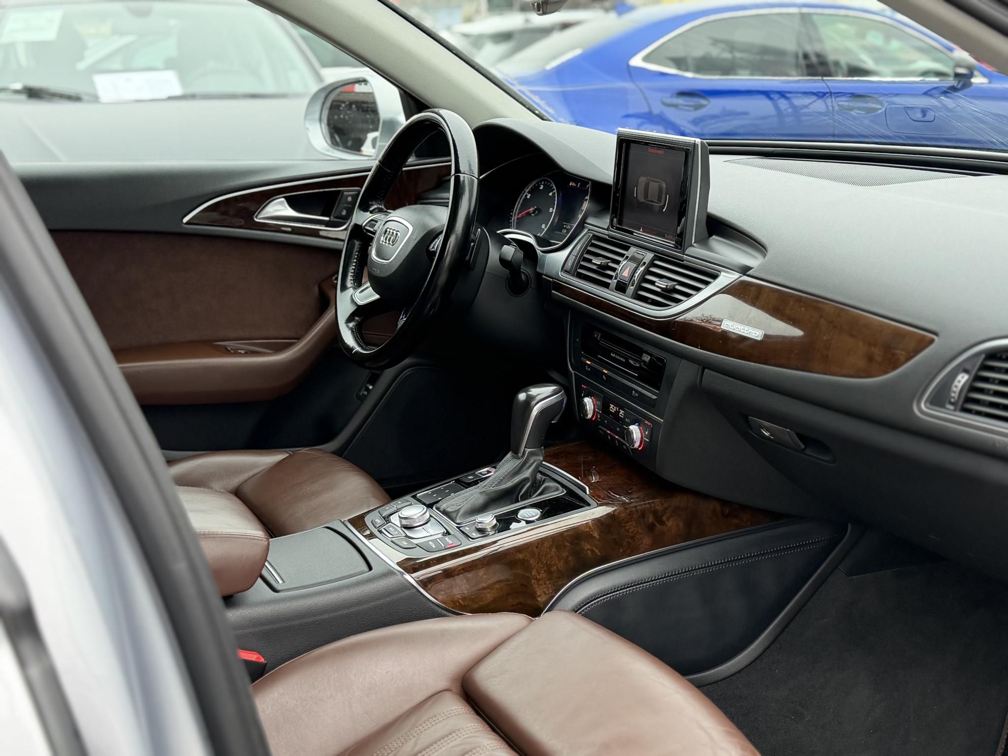 AUDI A6 3.0 V6 TDI quattro S-tronic Napfénytető Távtartó Carplay Barna bőr Friss olaj szerviz. Vezérlés cserélve!