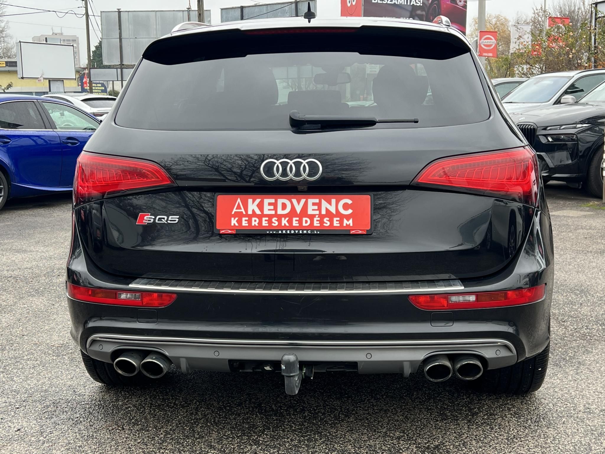 AUDI Q5 SQ5 3.0 TDI quattro Tiptronic ic Xenon Panorámatető Távtartó Navi Kamera Memória Ülésfűtés Vonóhorog