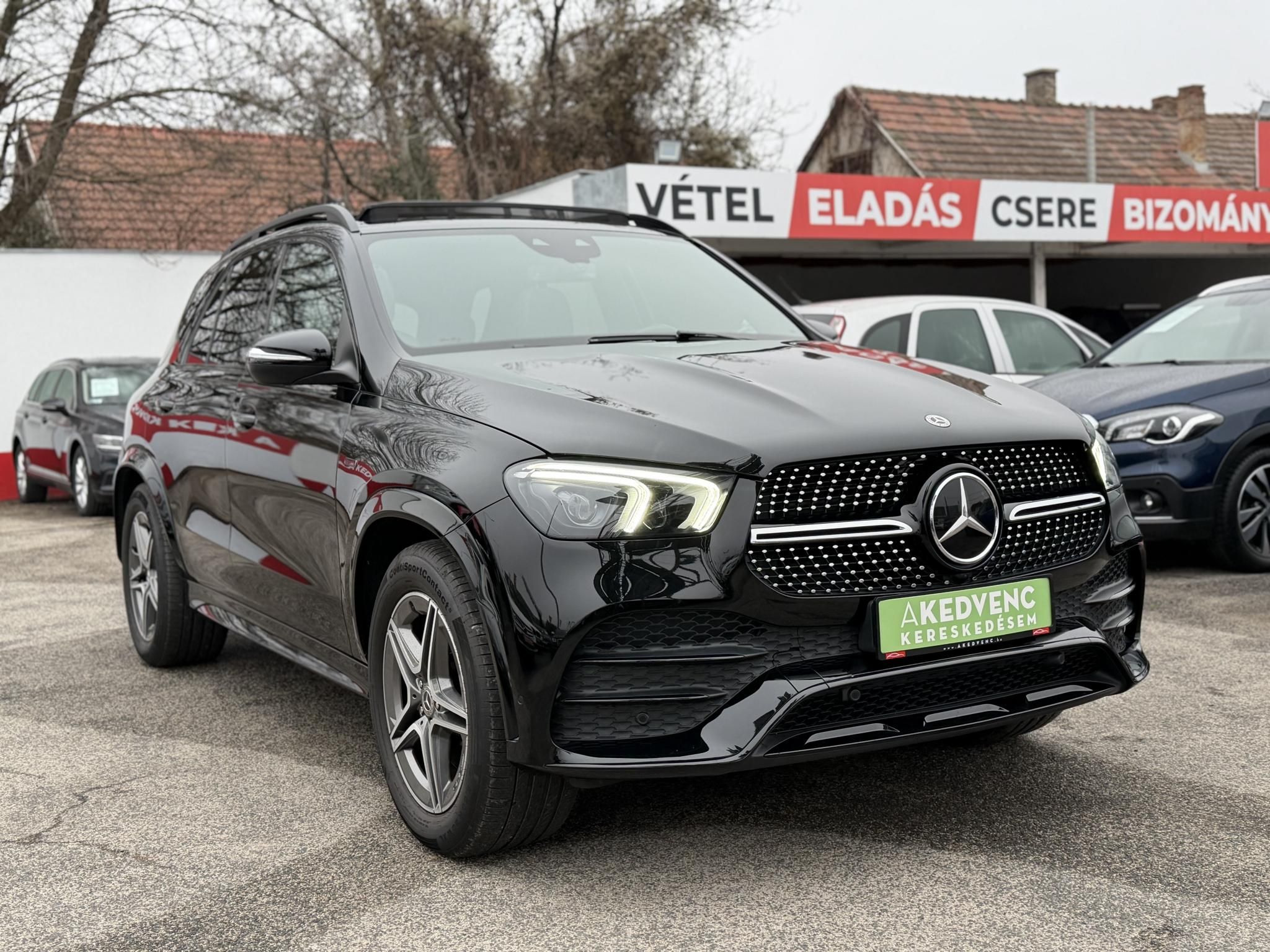 MERCEDES-BENZ GLE 350 de 4Matic 9G-TRONIC Plug-in hybrid AMG csomag. LED Panorámatető Távtartó Sávtartó Carplay Holttér Vonóhorog