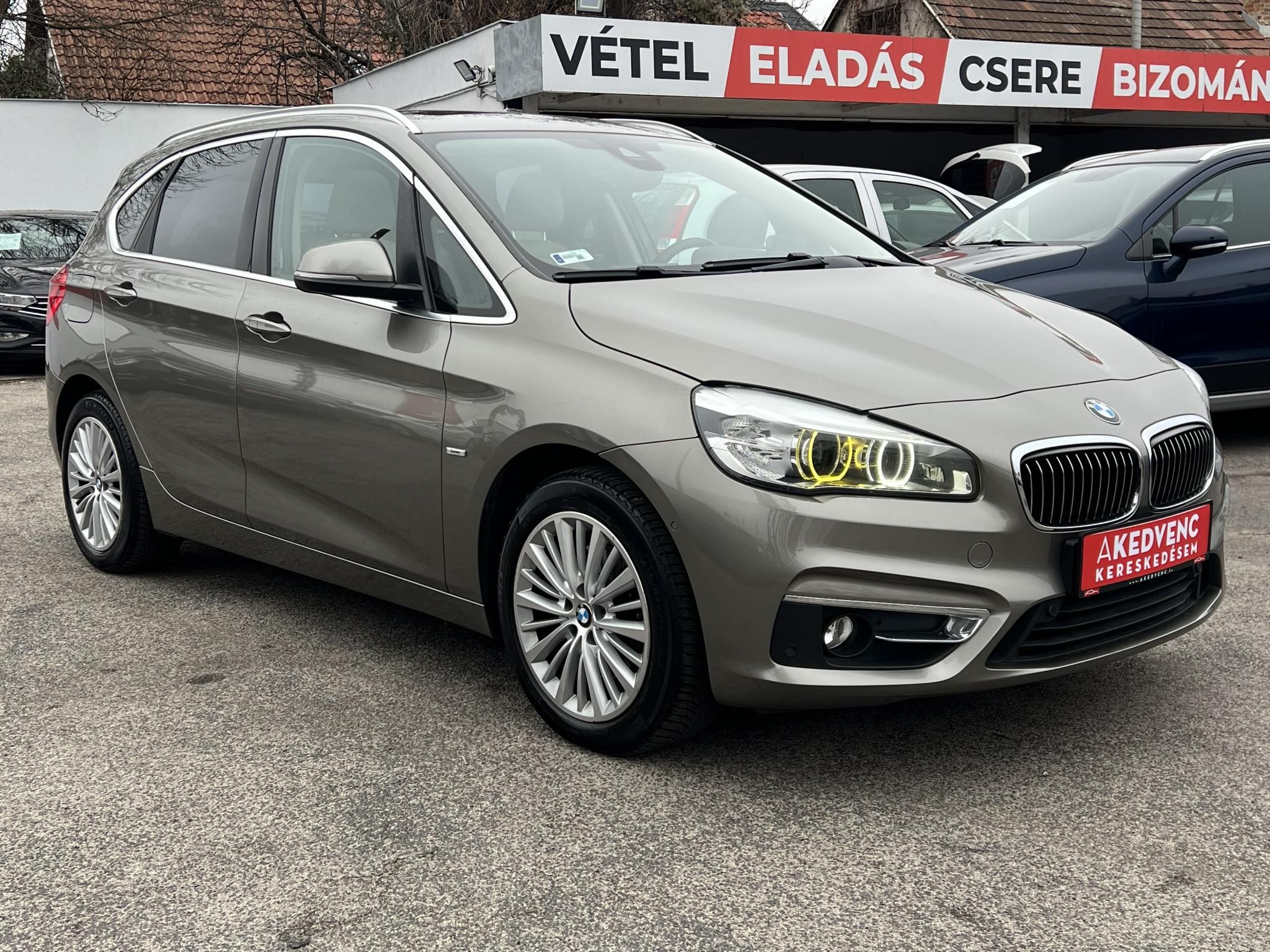 BMW 220d xDrive Luxury (Automata) Panoráma tető Memóriás bőr Gyári fényezés!