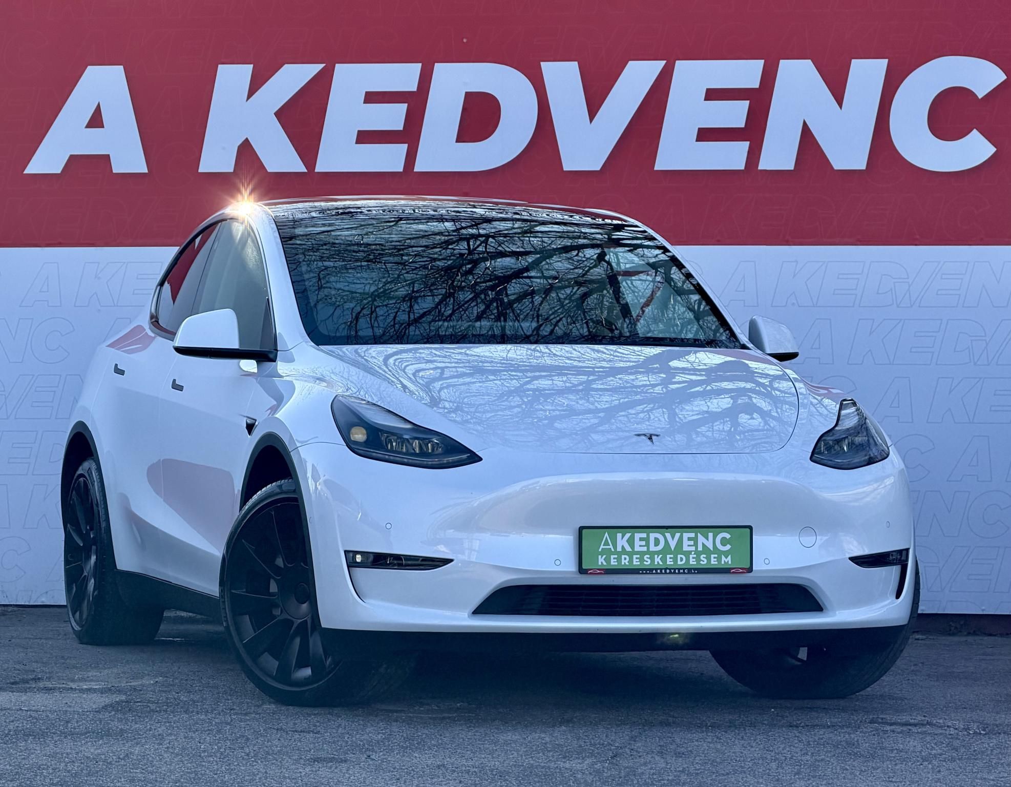 TESLA MODEL Y Long Range AWD (Automata) 72e km. AMD Ryzen. hőszivattyú. mátrix LED. garanciális!