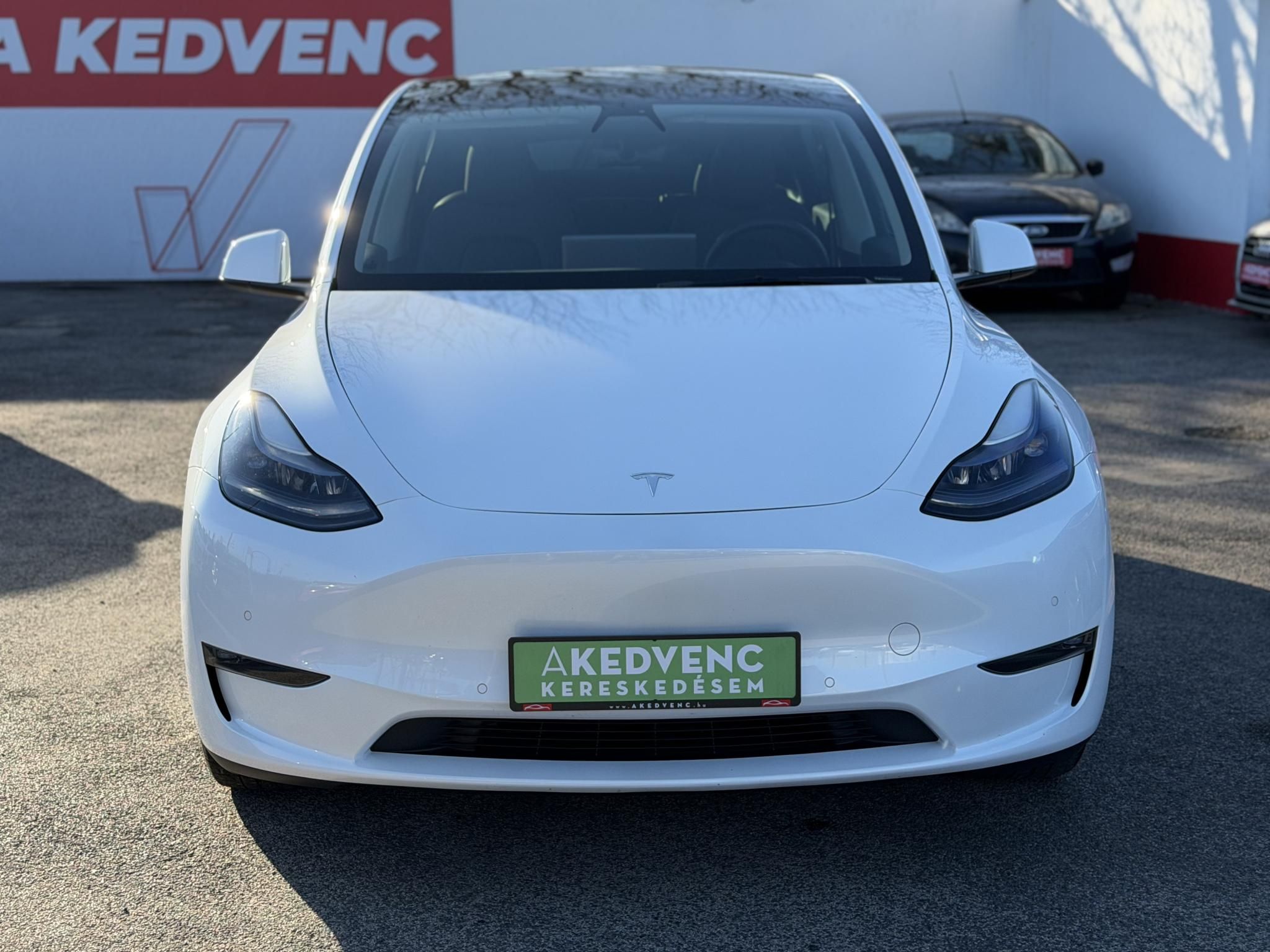 TESLA MODEL Y Long Range AWD (Automata) 72e km. AMD Ryzen. hőszivattyú. mátrix LED. garanciális!