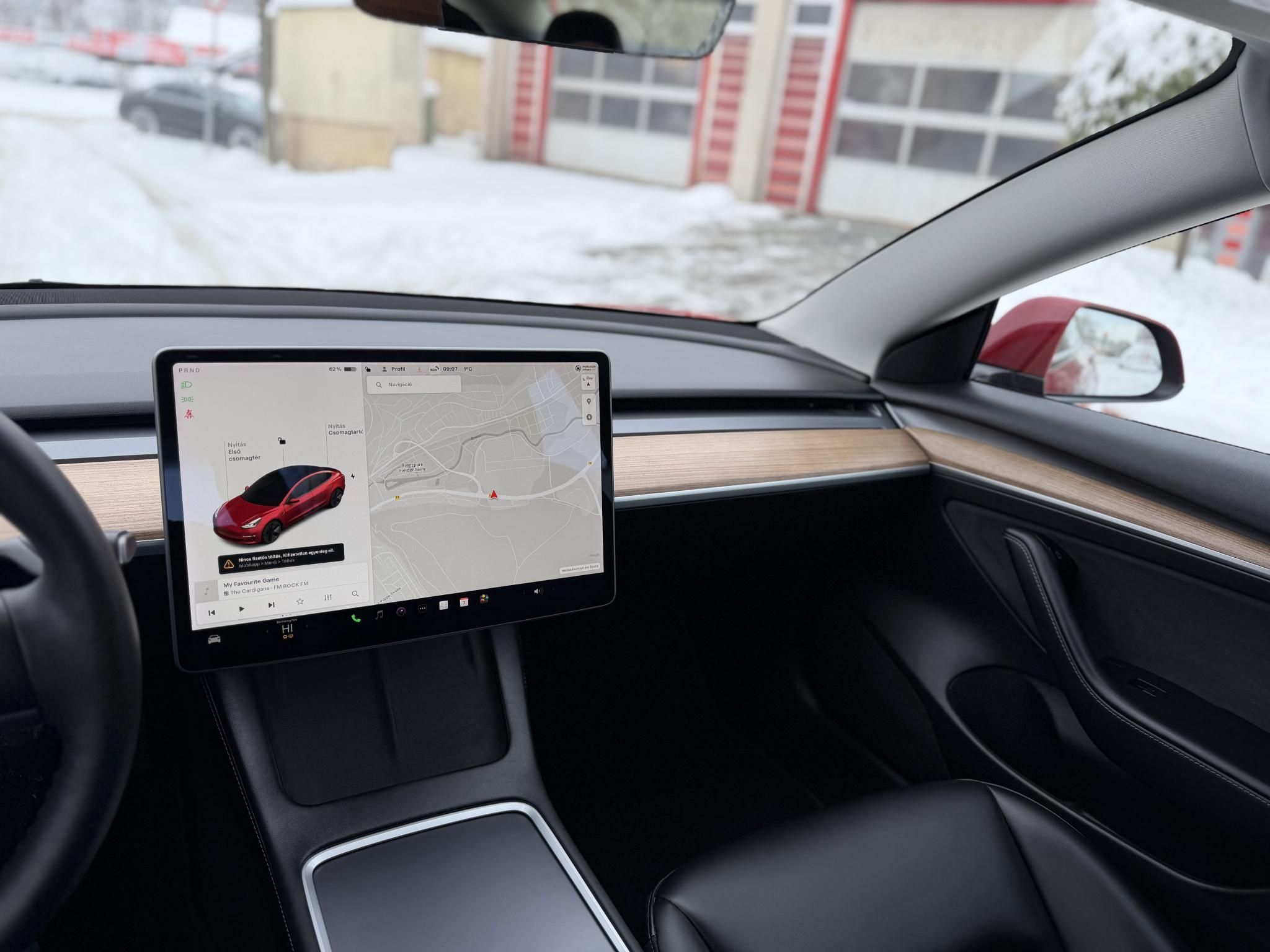 TESLA MODEL 3 Long Range AWD (Automata) 54e km. mátrix LED. hőszivattyú. premium hifi. gyönyörű állapot!