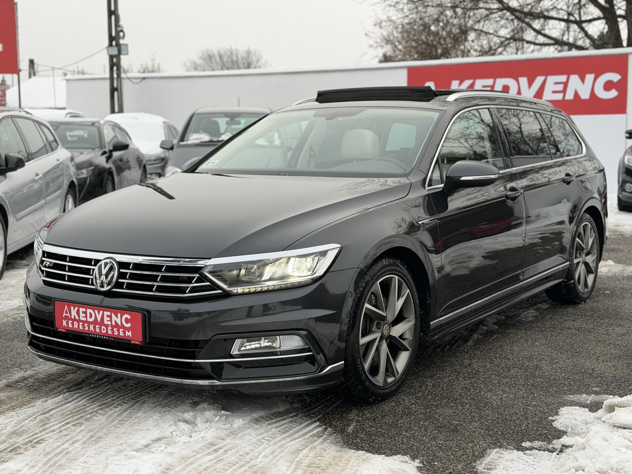 VOLKSWAGEN PASSAT VIII Variant 2.0 TSI BMT Highline 4Motion DSG R-line 280LE. Magyarországi. 115e km. Téli-nyári kerék garnitúra!