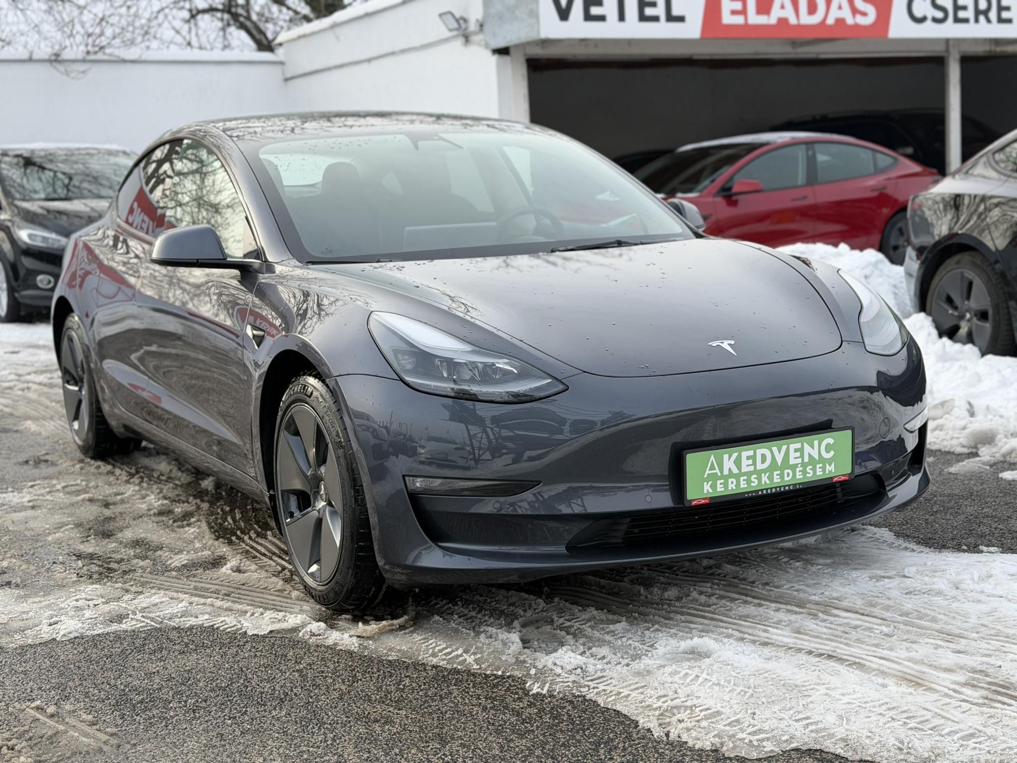 TESLA MODEL 3 Long Range AWD (Automata) 65e km. mátrix LED. hőszivattyú. prémium hifi. garanciális. kifogástalan állapot