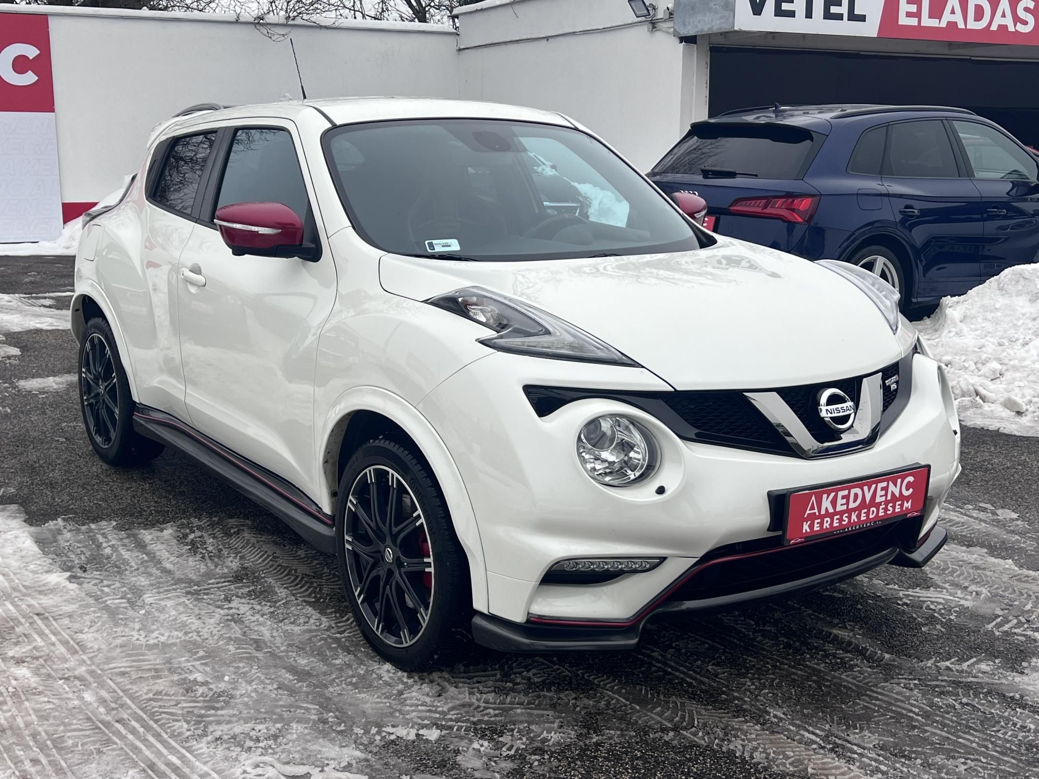 NISSAN JUKE 1.6 DIG-T Nismo RS 123e km. Magyarországi. Teljes szerviztörténet!