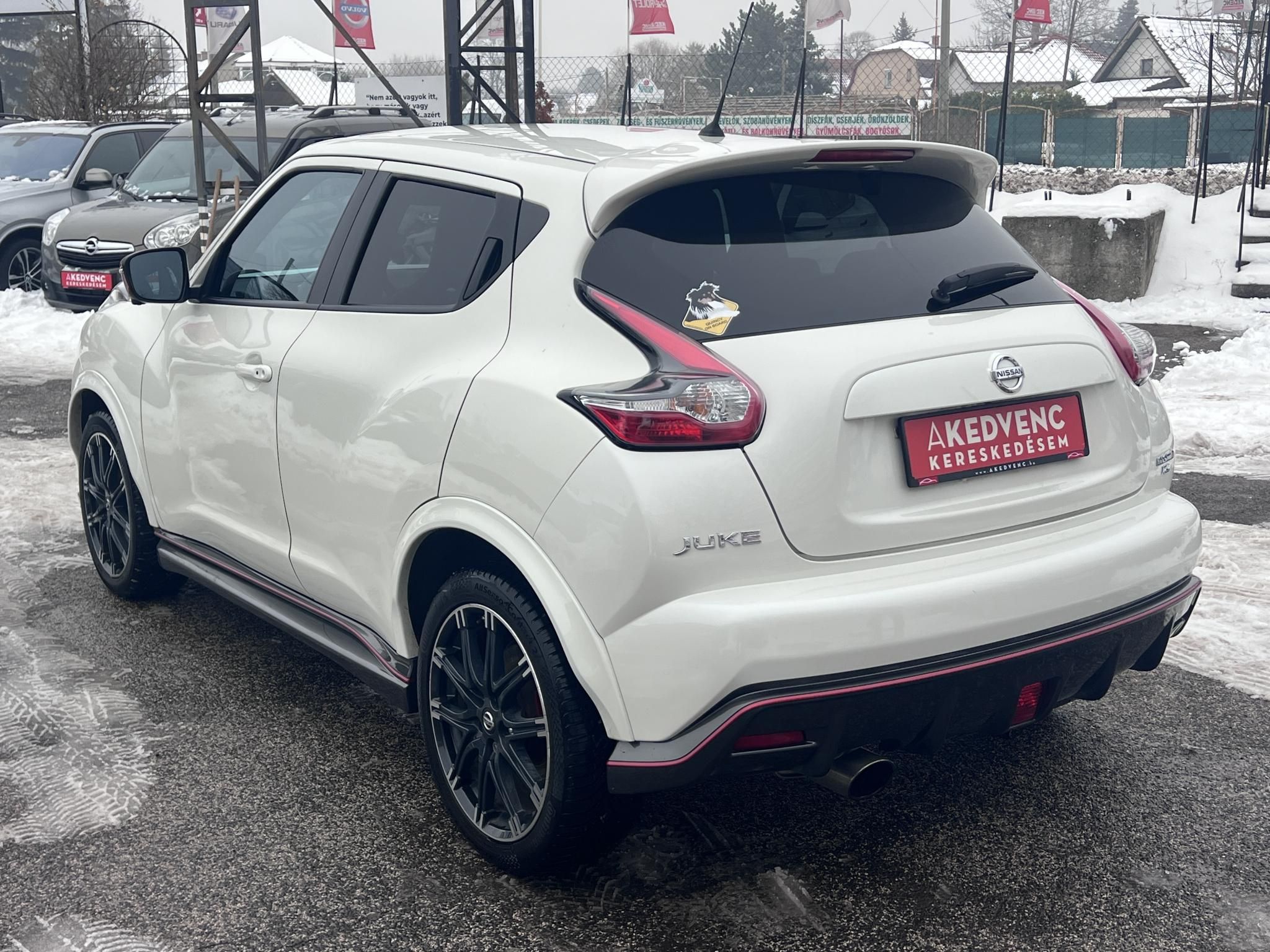NISSAN JUKE 1.6 DIG-T Nismo RS 123e km. Magyarországi. Teljes szerviztörténet!