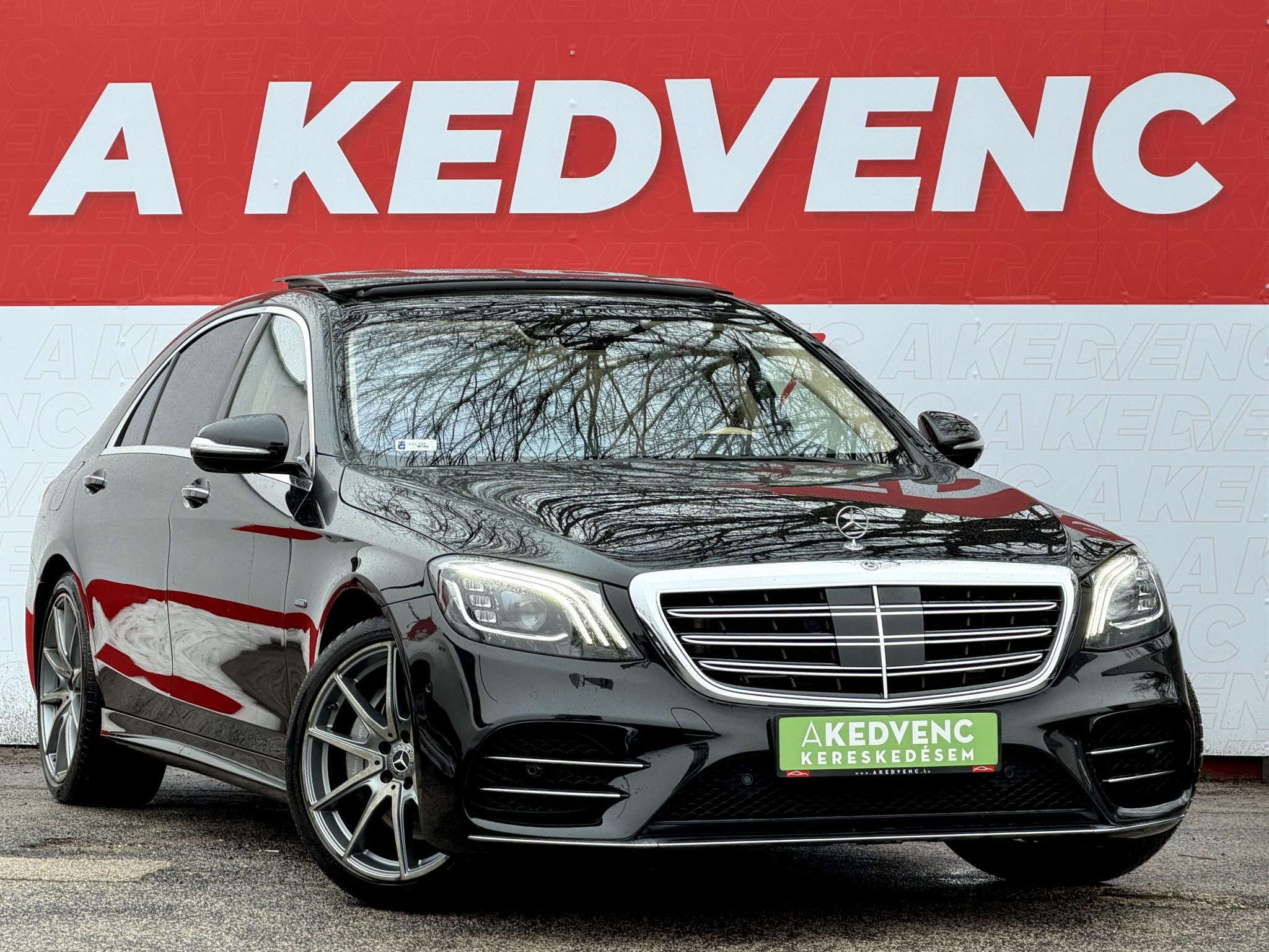 MERCEDES-BENZ S 560 e L 9G-TRONIC EQ Power M.o.-i. Teljes felszereltség. Zöld rendszám!