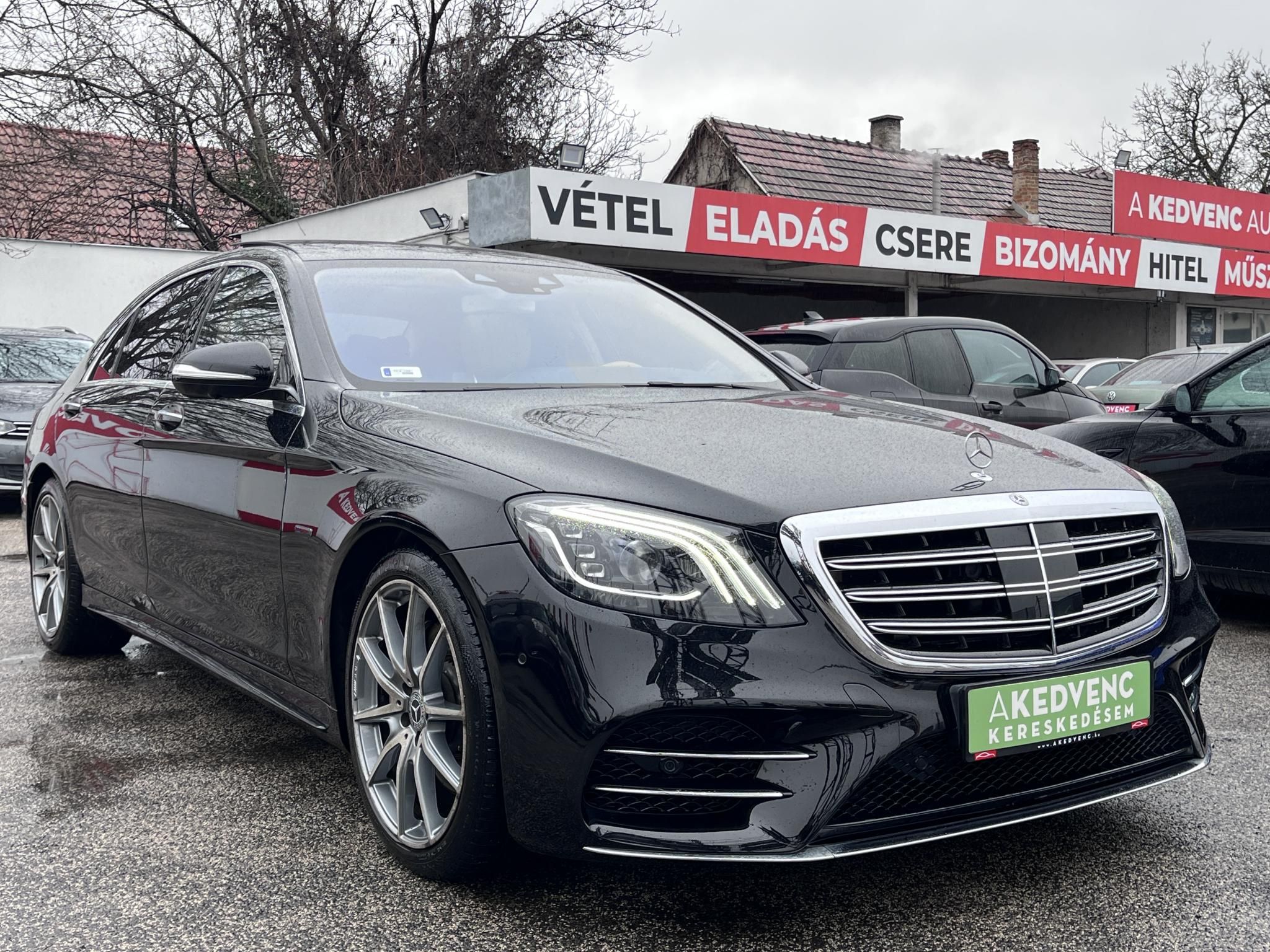 MERCEDES-BENZ S 560 e L 9G-TRONIC EQ Power M.o.-i. Teljes felszereltség. Zöld rendszám!