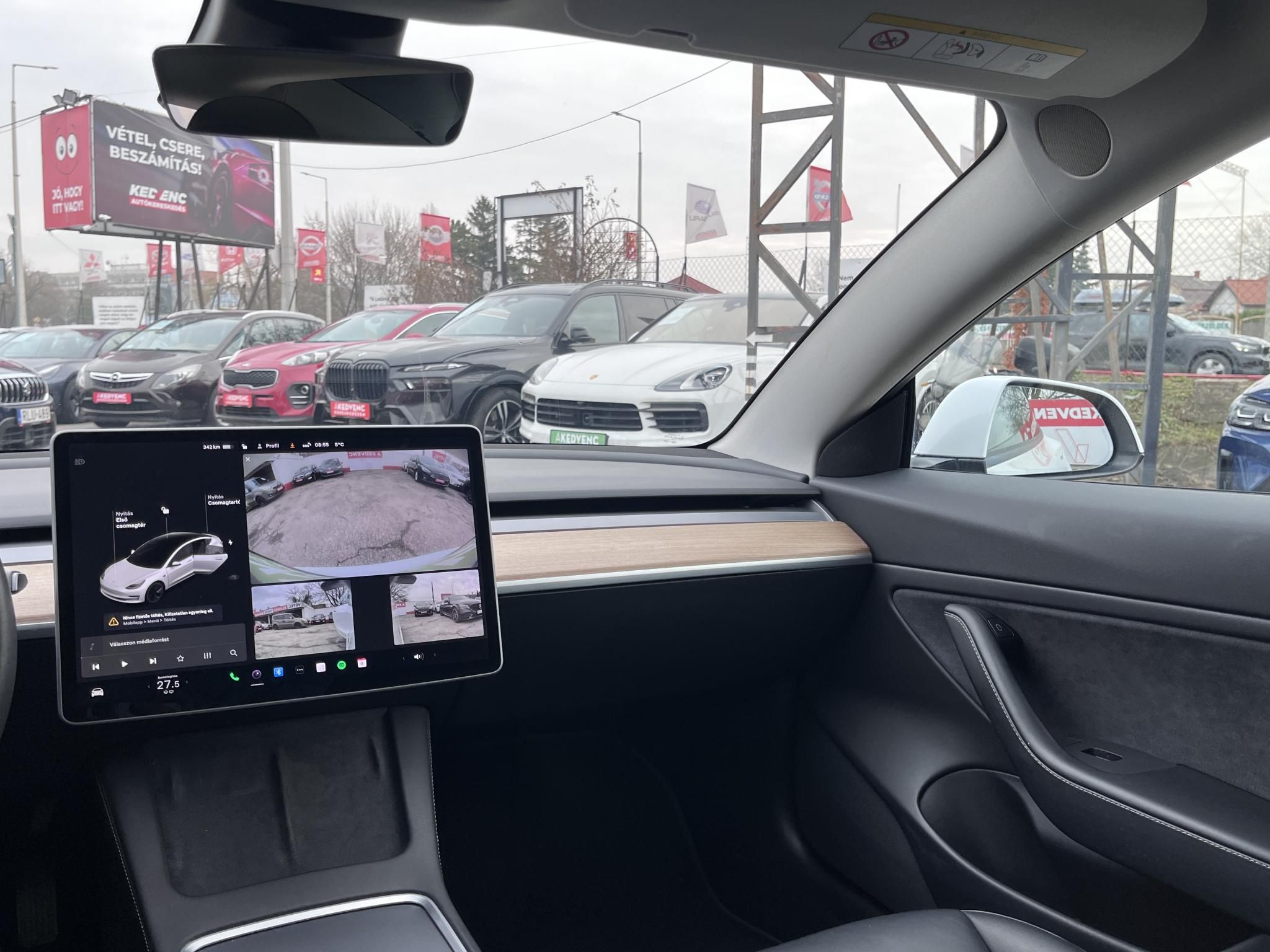 TESLA MODEL 3 Long Range AWD (Automata) Garanciális. hőszívattyús. 500km hatótáv